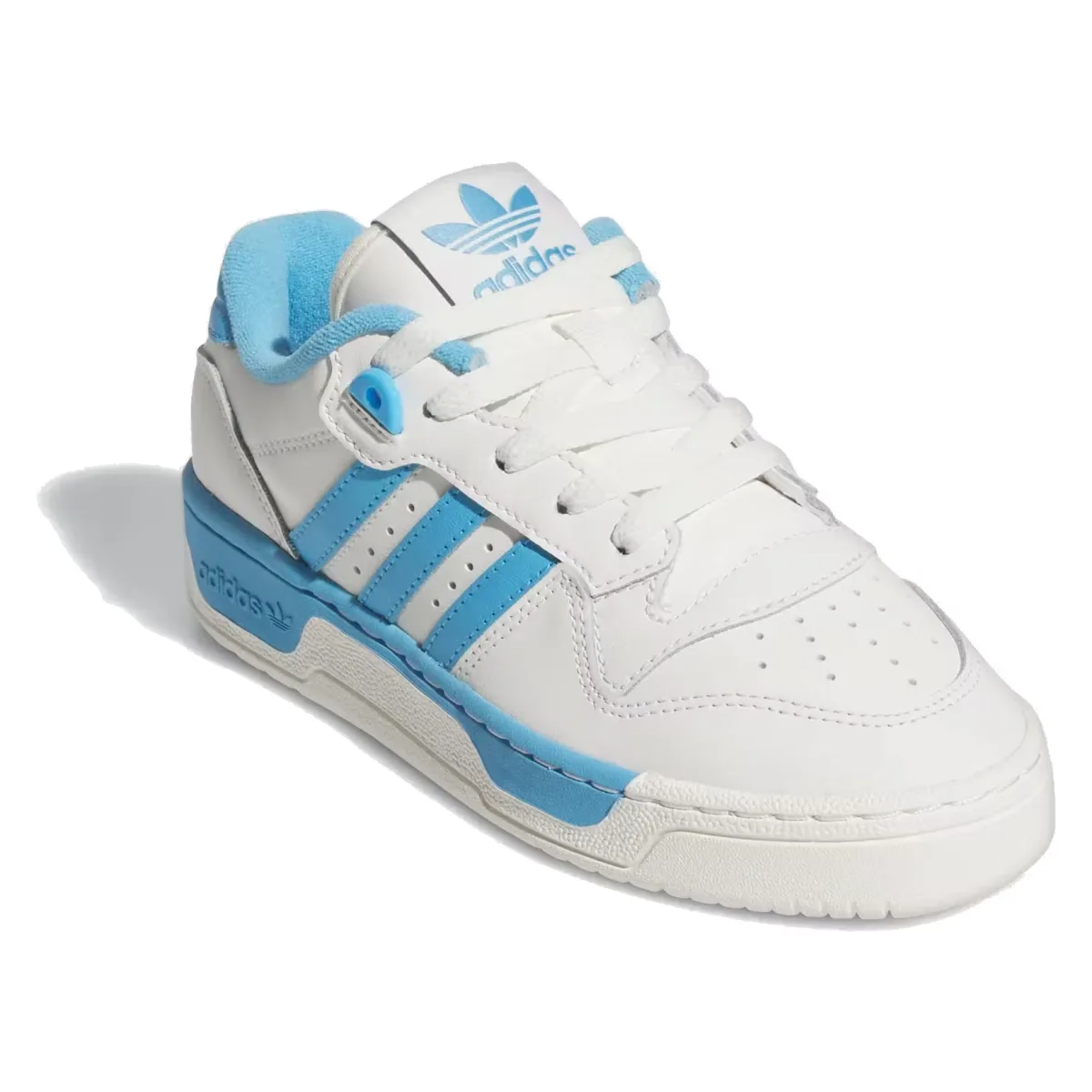 adidas Rivalry Low Cloud White Semi Blue Burst (GS)