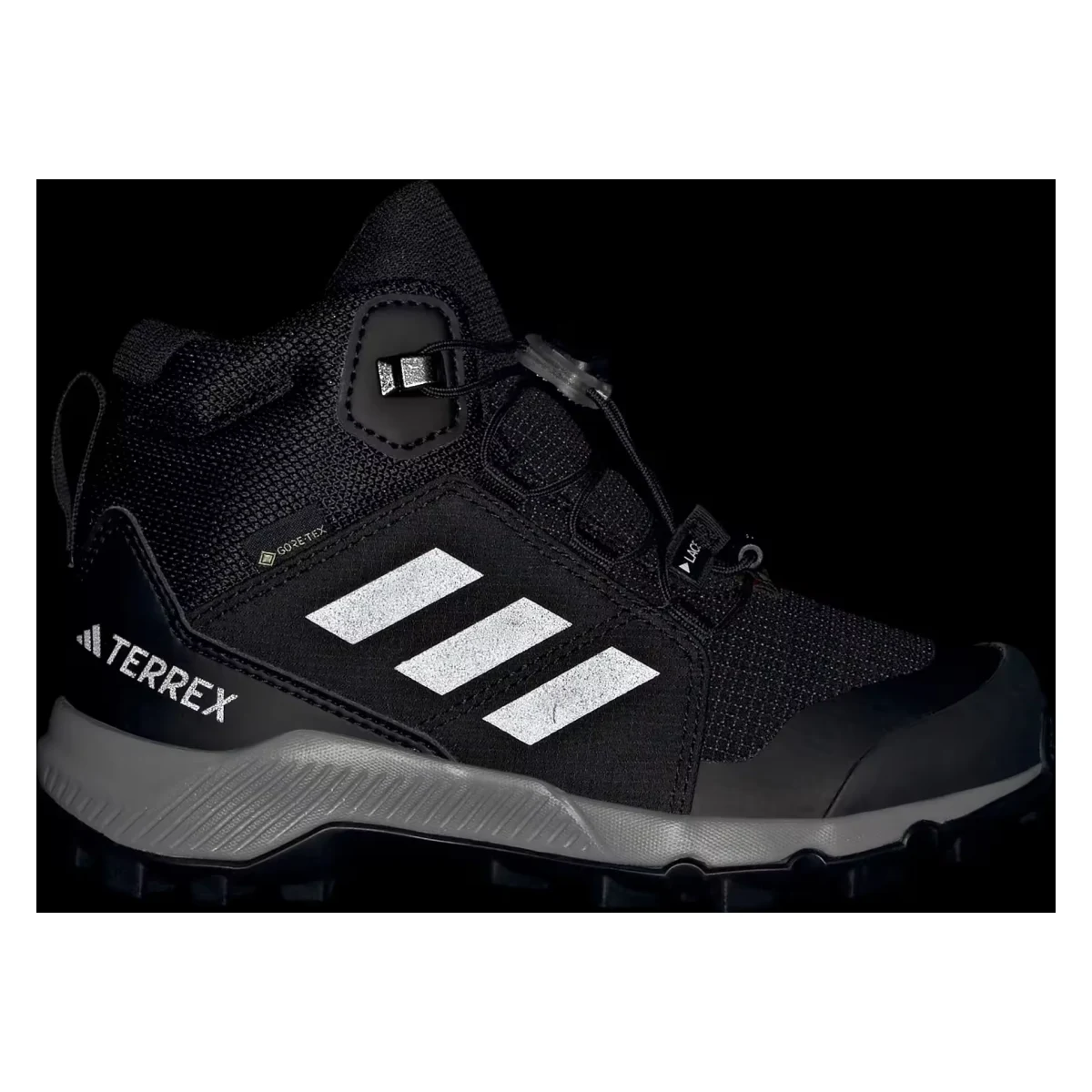 adidas Terrex Mid Gore-Tex Core Black Grey Three (GS)