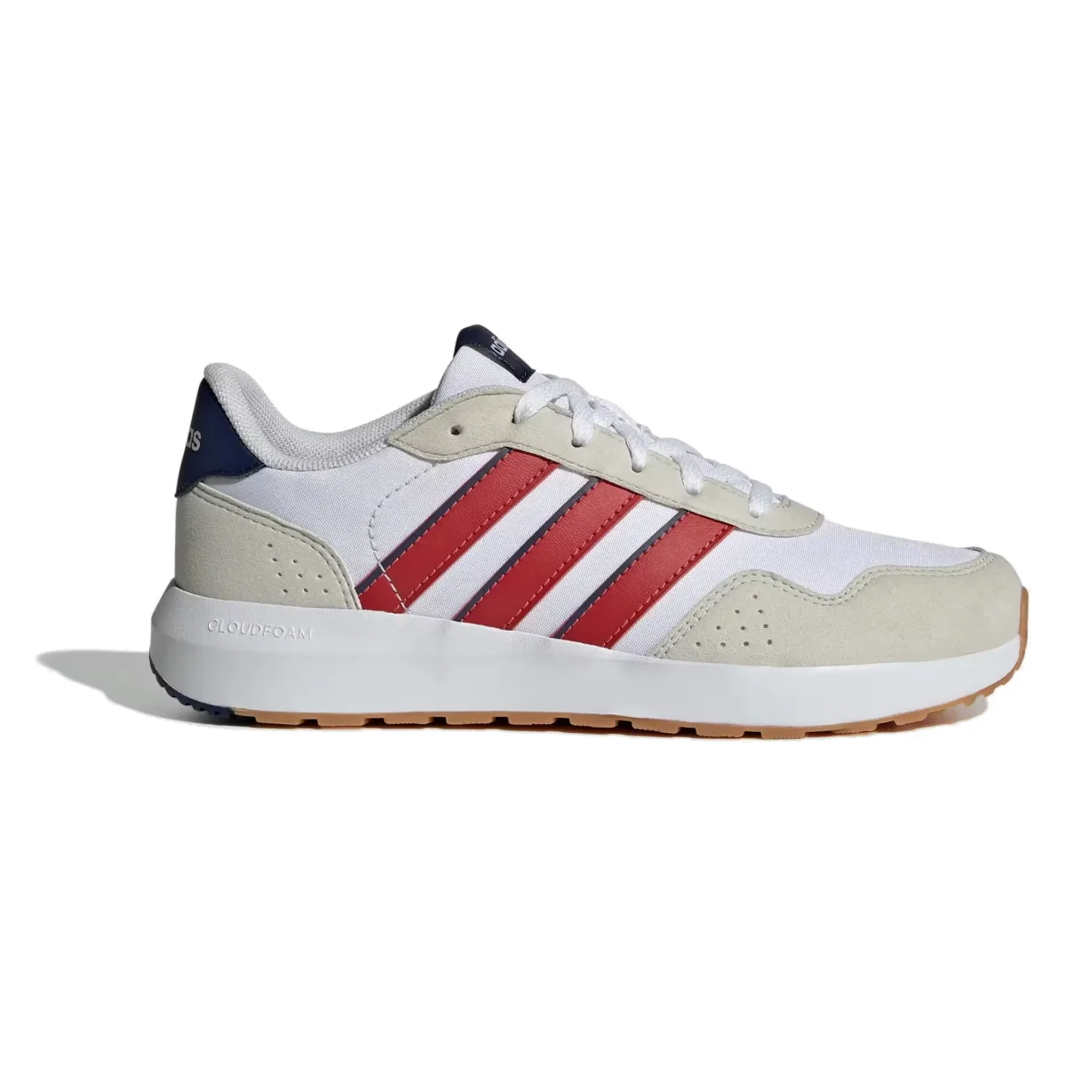 adidas Run 60s Cloud White Collegiate Red Dark Blue (GS)