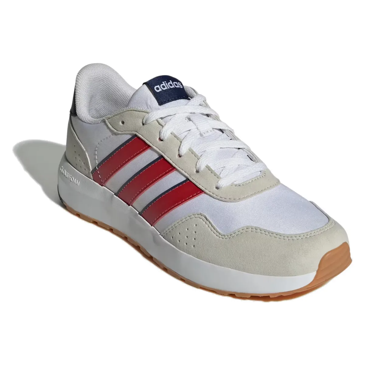adidas Run 60s Cloud White Collegiate Red Dark Blue (GS)
