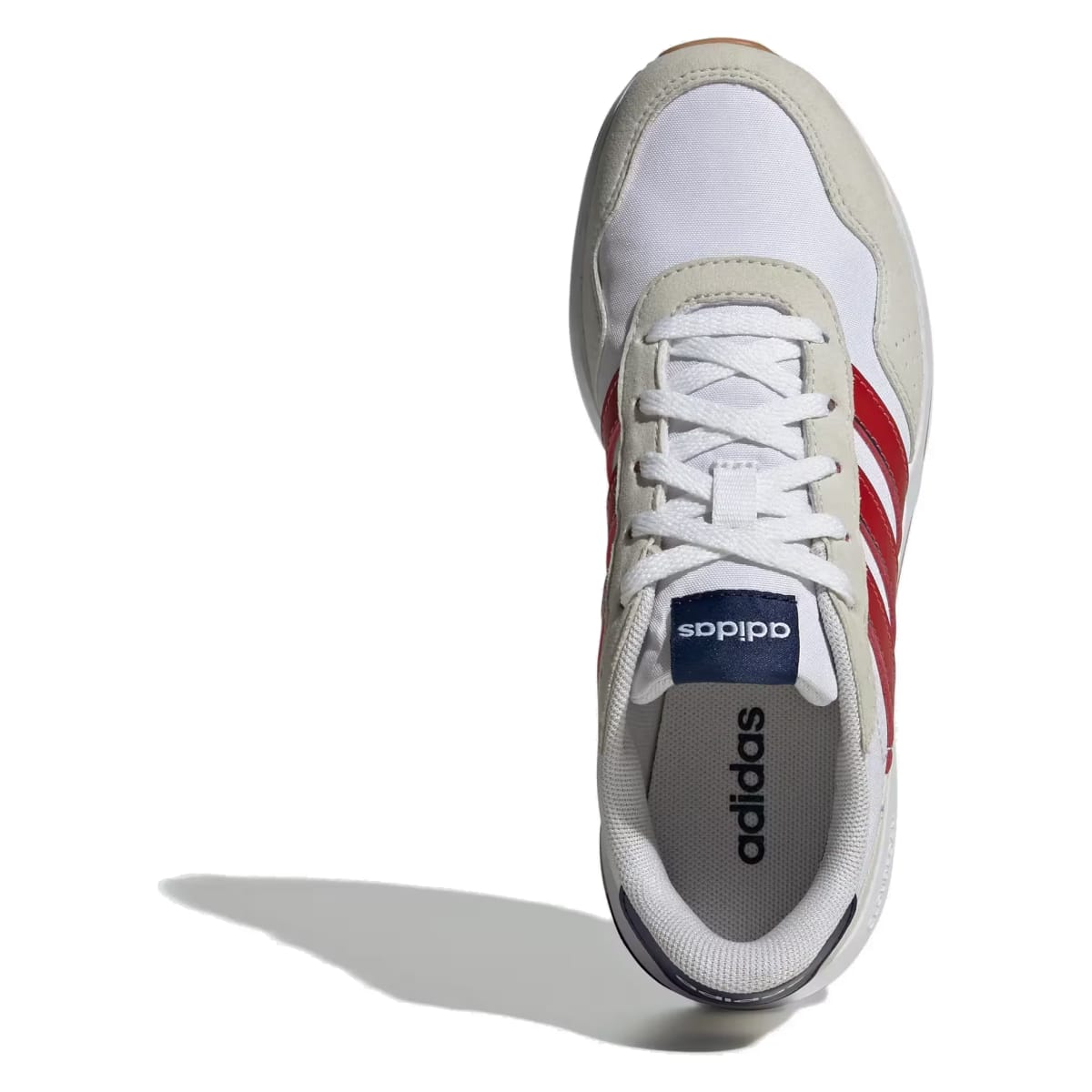 adidas Run 60s Cloud White Collegiate Red Dark Blue (GS)