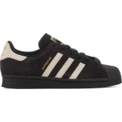 adidas Superstar Core Black Matter Gold (Women's)