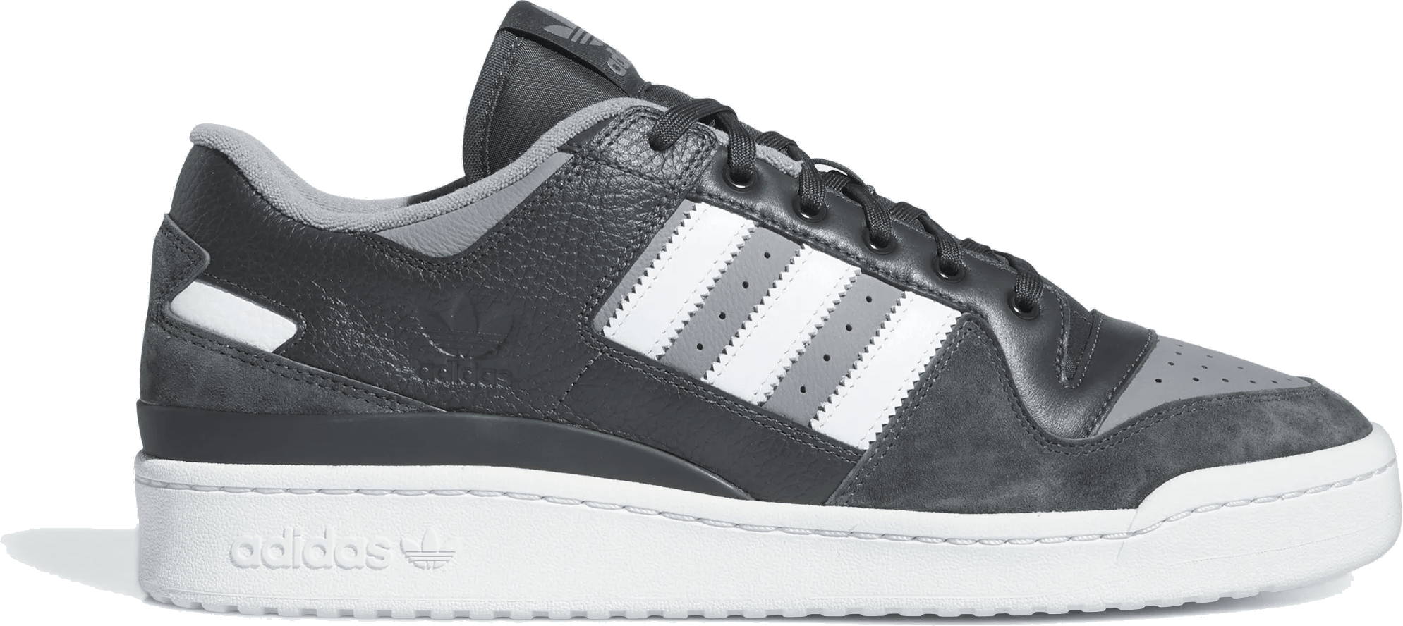 adidas Forum 84 Low ADV Carbon Crystal White Grey Three