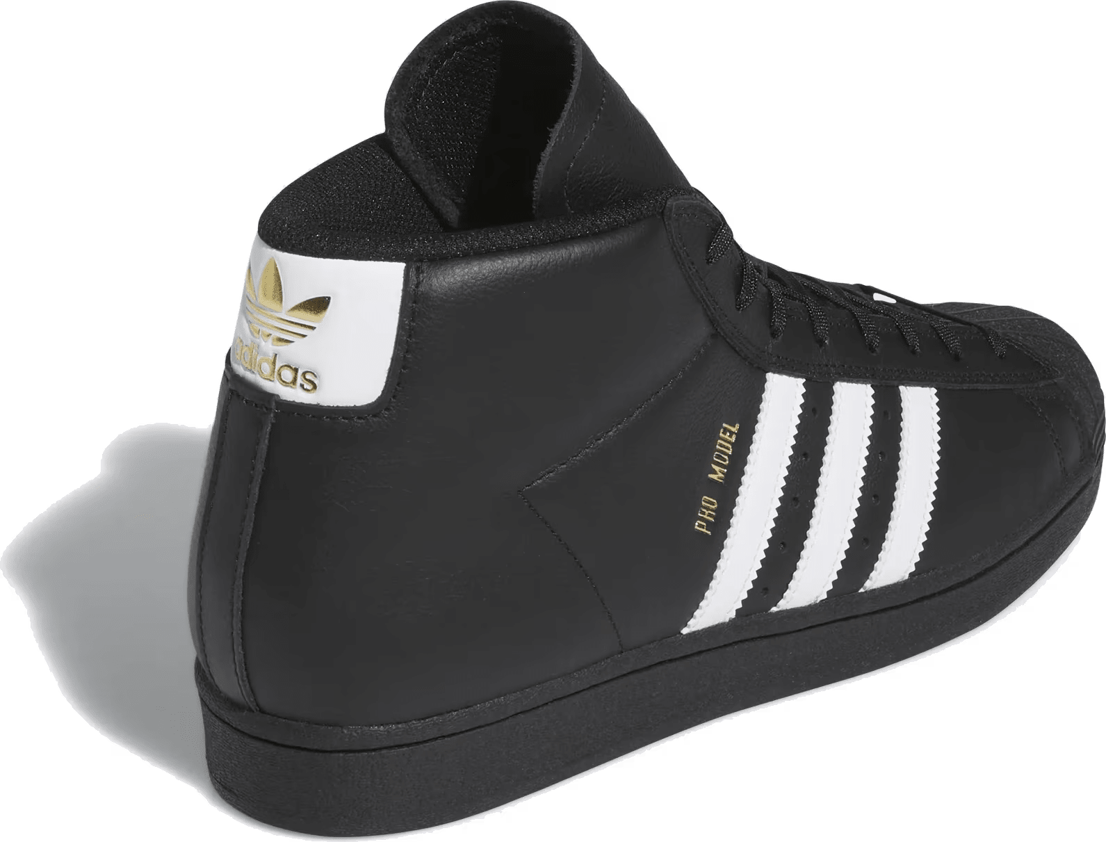 adidas Pro Model ADV Core Black Cloud White Gold Metallic