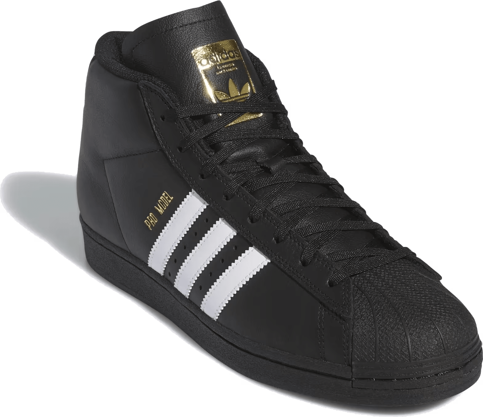 adidas Pro Model ADV Core Black Cloud White Gold Metallic