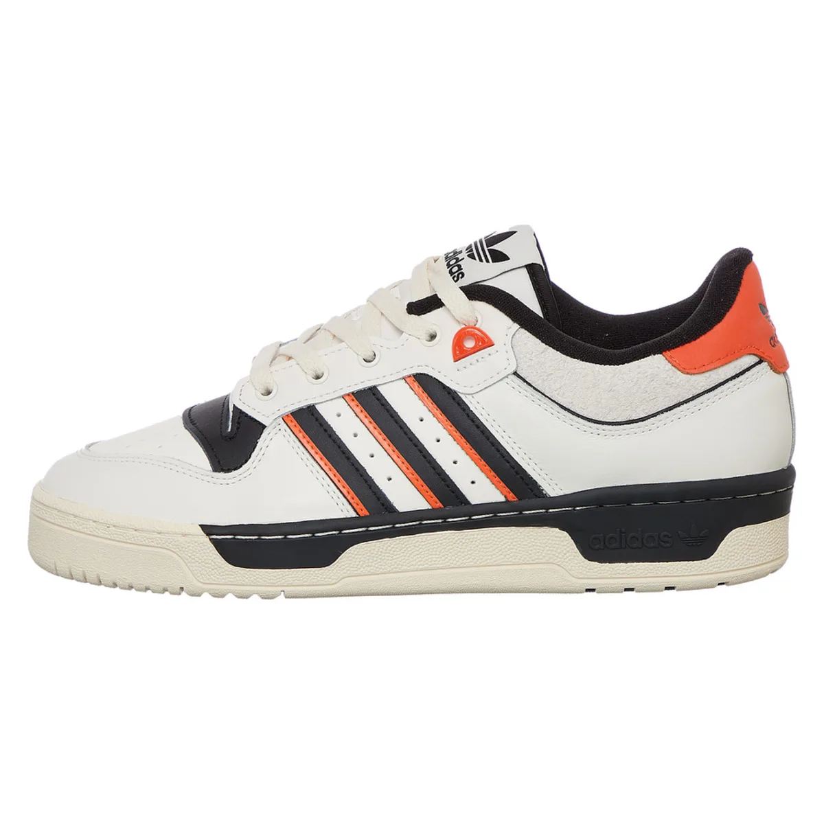 adidas Rivalry 86 Low White Black Semi Impact Orange