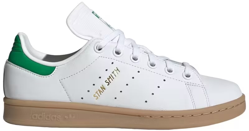 adidas Stan Smith Cloud White Green Gum (GS)