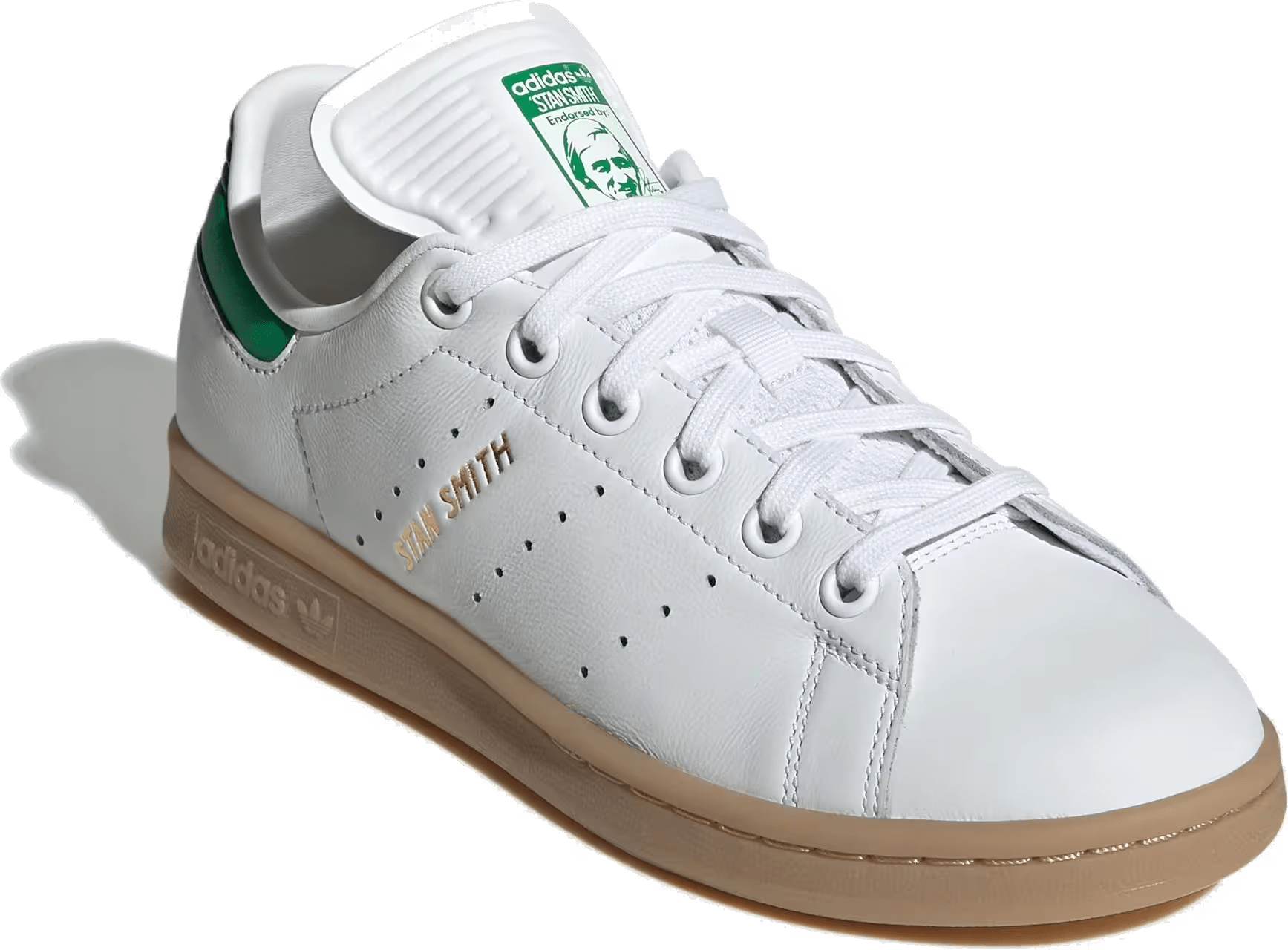 adidas Stan Smith Cloud White Green Gum (GS)