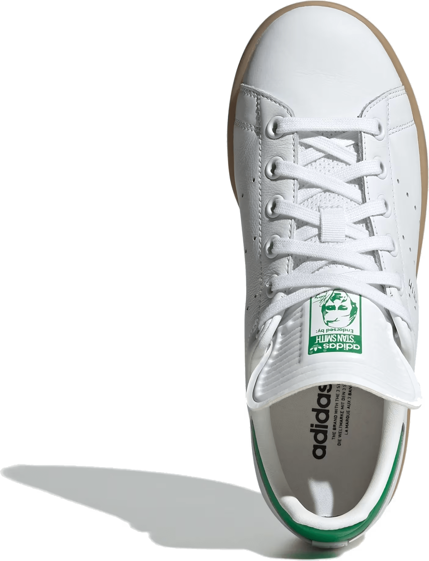 adidas Stan Smith Cloud White Green Gum (GS)