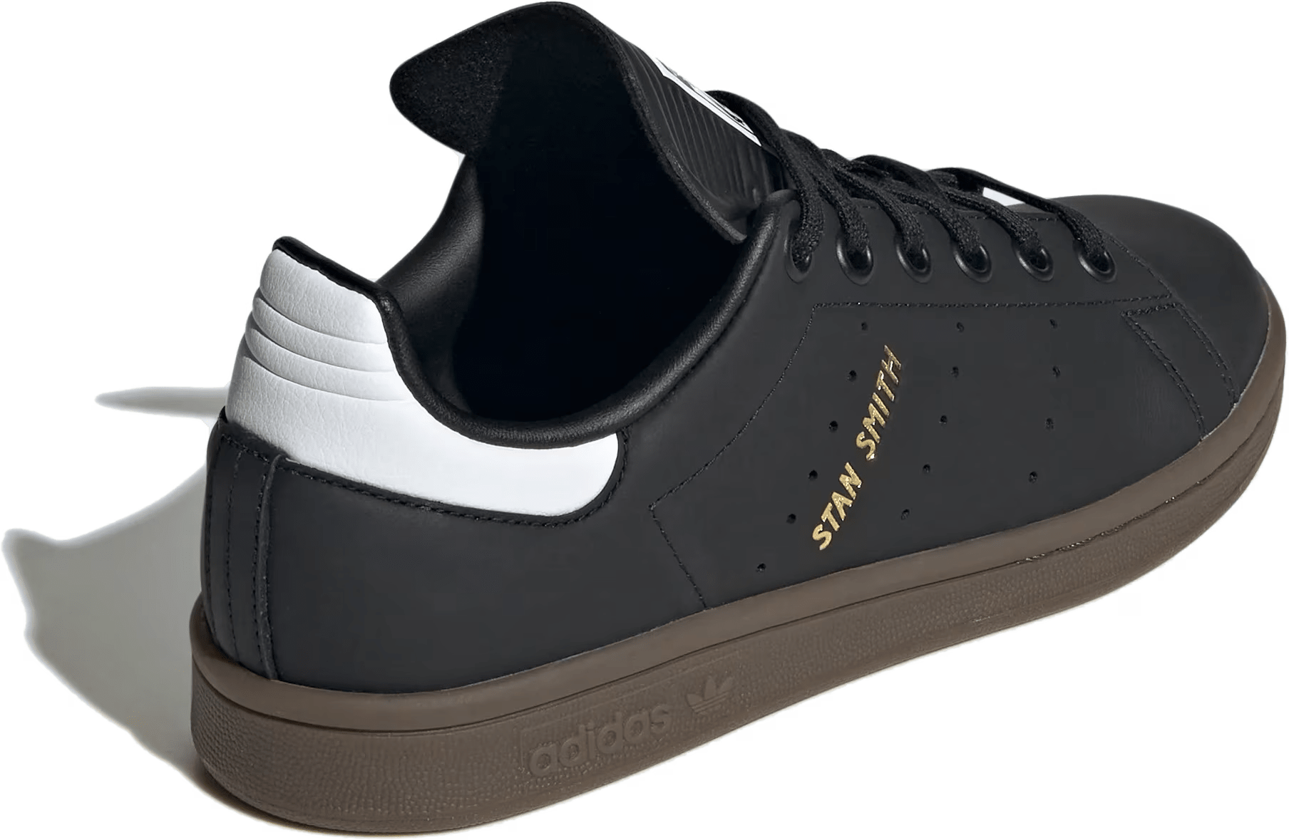 adidas Stan Smith Black Cloud White Gum (GS)