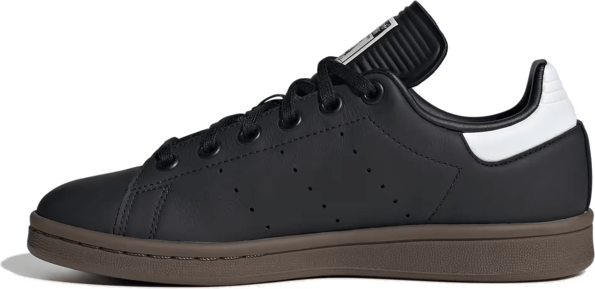 adidas Stan Smith Black Cloud White Gum (GS)