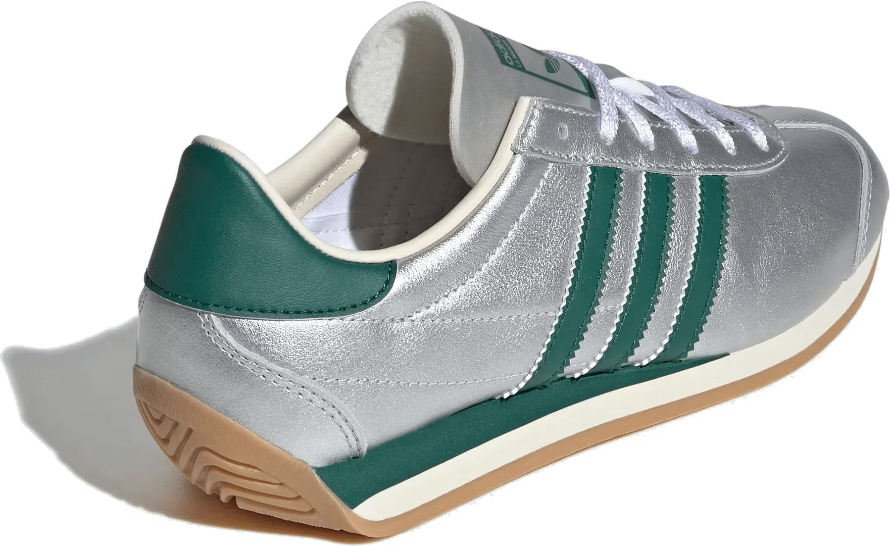 adidas Country OG Silver Metallic Collegiate Green (Women's)