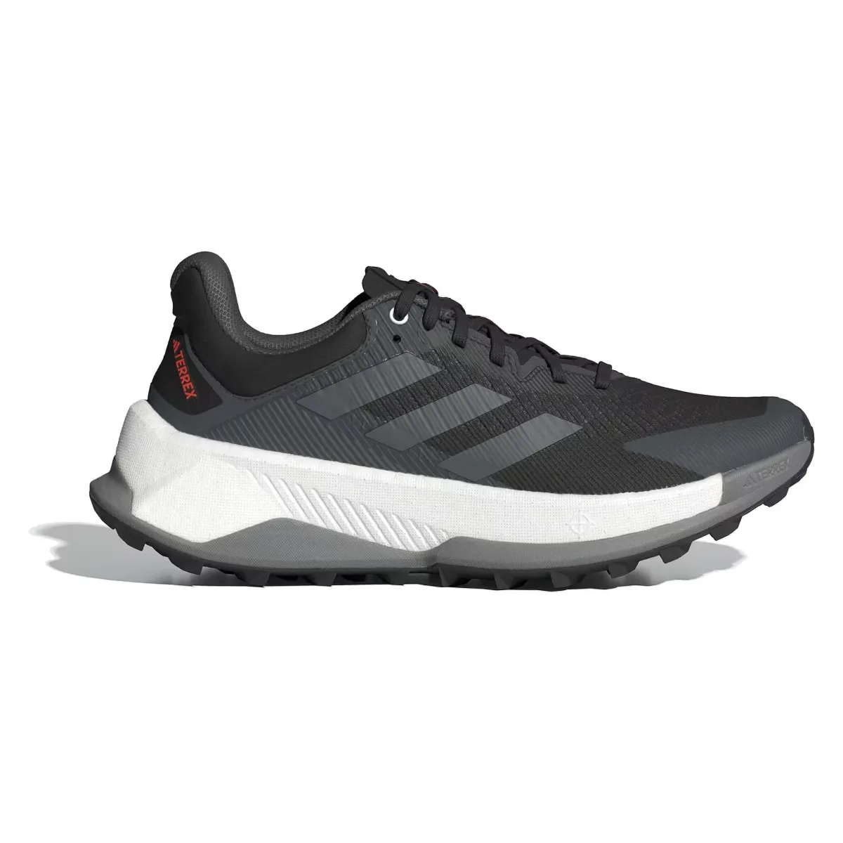 adidas Terrex Soulstride Ultra Trail Core Black Grey Four Impact Orange
