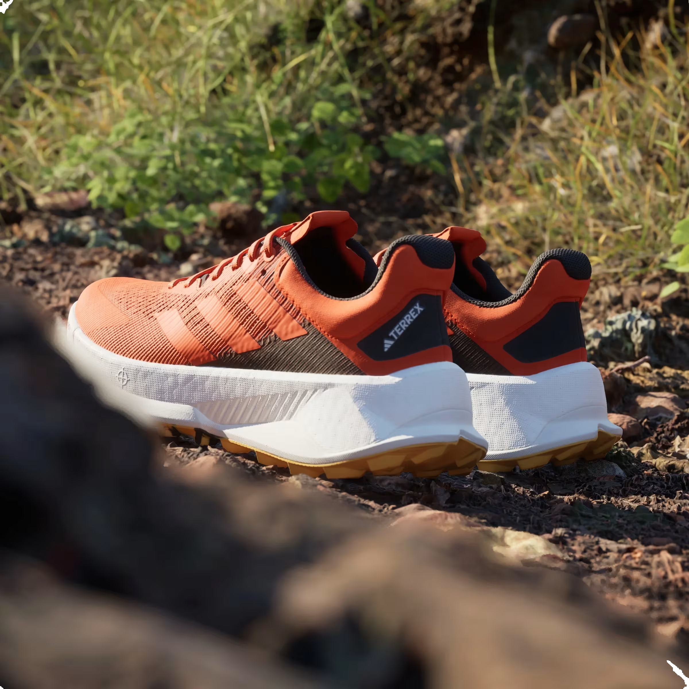 adidas Terrex Soulstride Ultra Trail Semi Impact Orange Core Black
