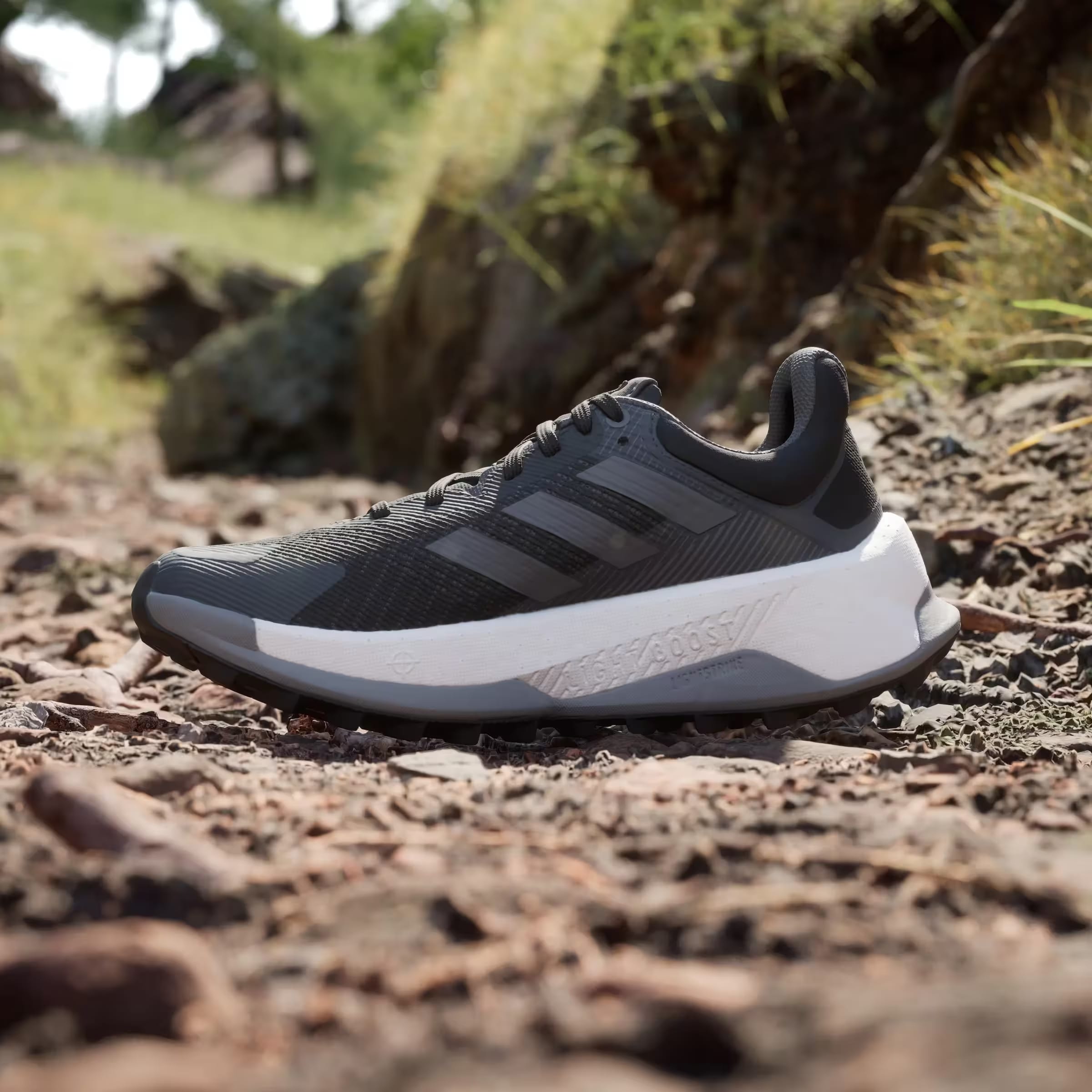 adidas Terrex Soulstride Ultra Trail Core Black Grey Cloud White (Women's)