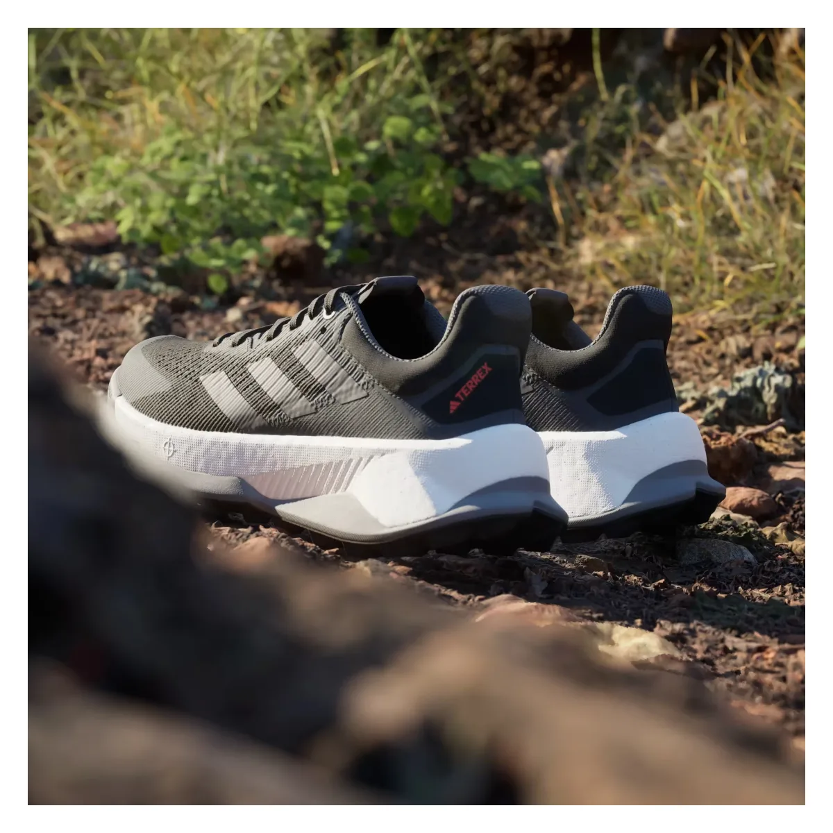 adidas Terrex Soulstride Ultra Trail Core Black Grey Cloud White (Women's)