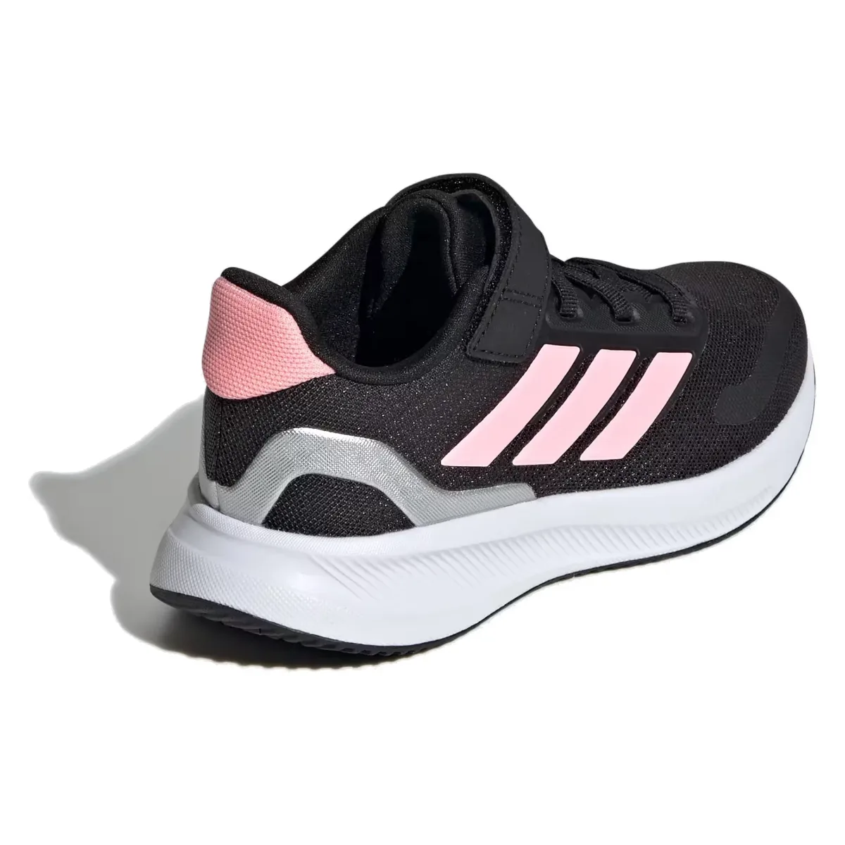 adidas Runfalcon 5 Core Black Pink Spark Silver Metallic (PS)