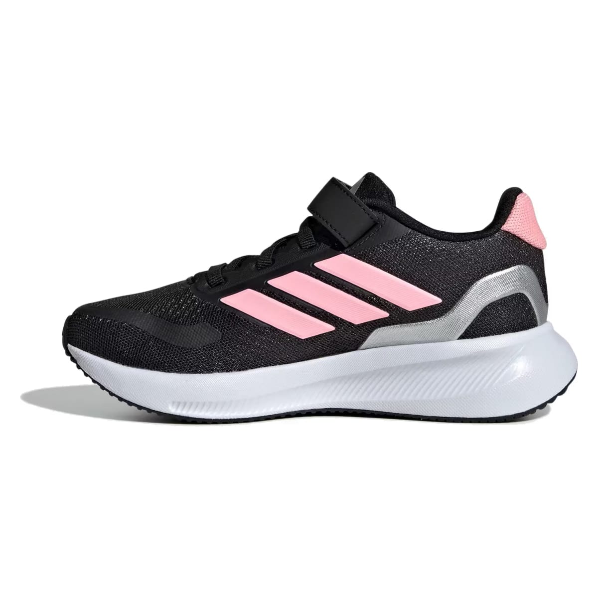 adidas Runfalcon 5 Core Black Pink Spark Silver Metallic (PS)