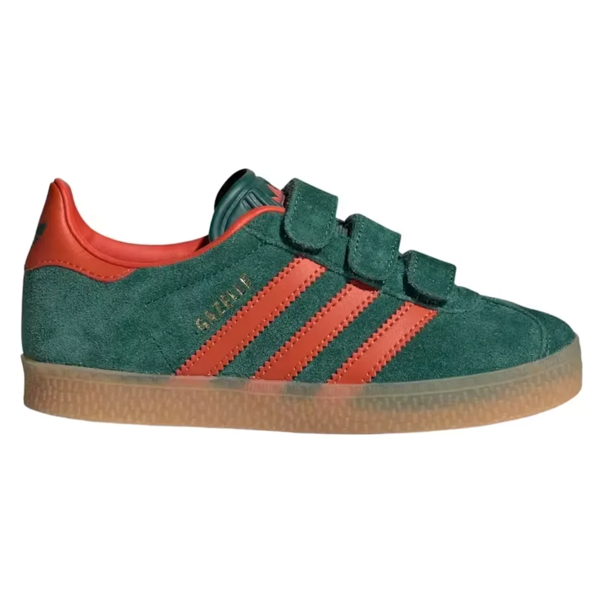 adidas Gazelle Collegiate Green Preloved Red Gum (PS)