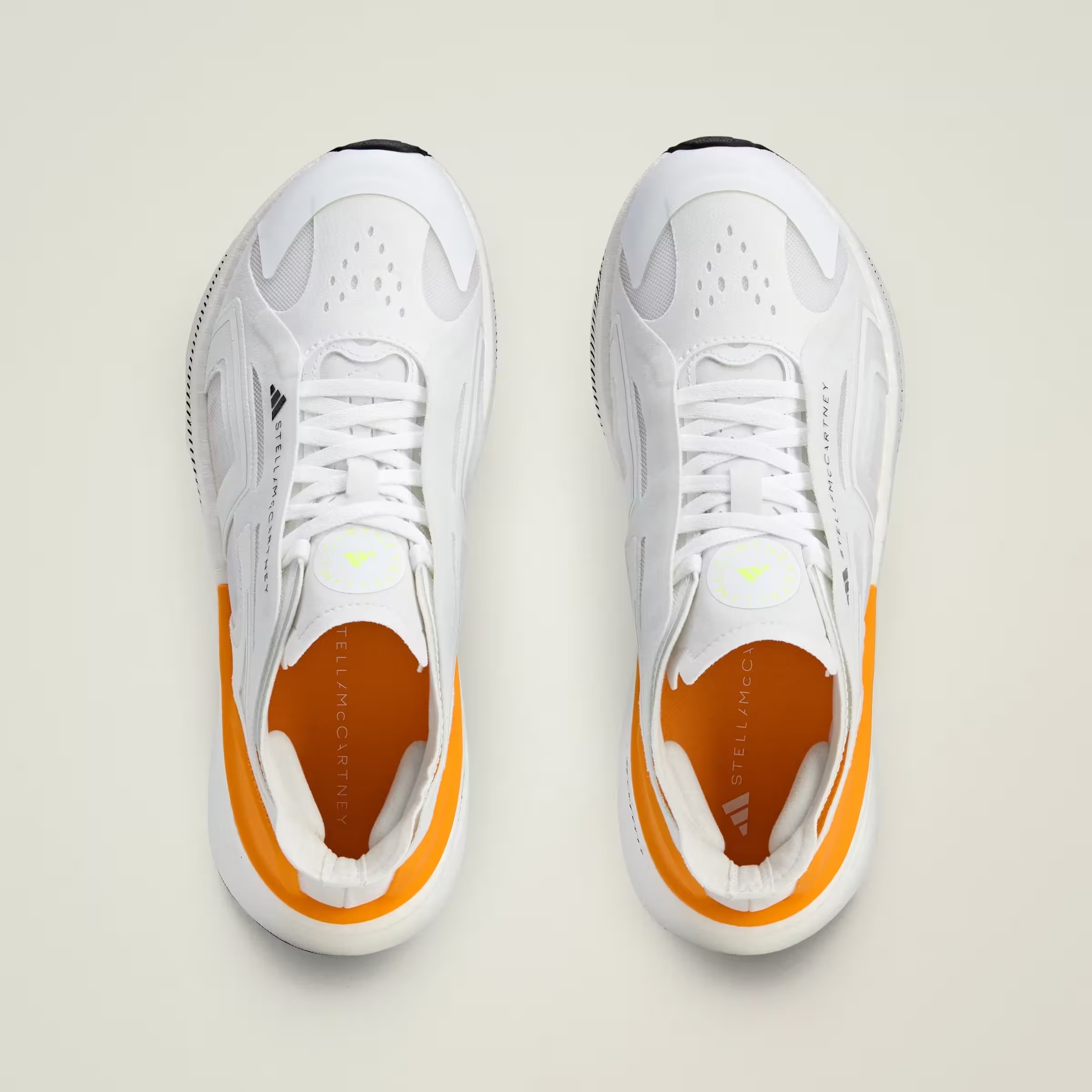 adidas Ultra Boost 5 By Stella Mccartney Cloud White Semi Solar Slime Eqt Yellow (Women's)