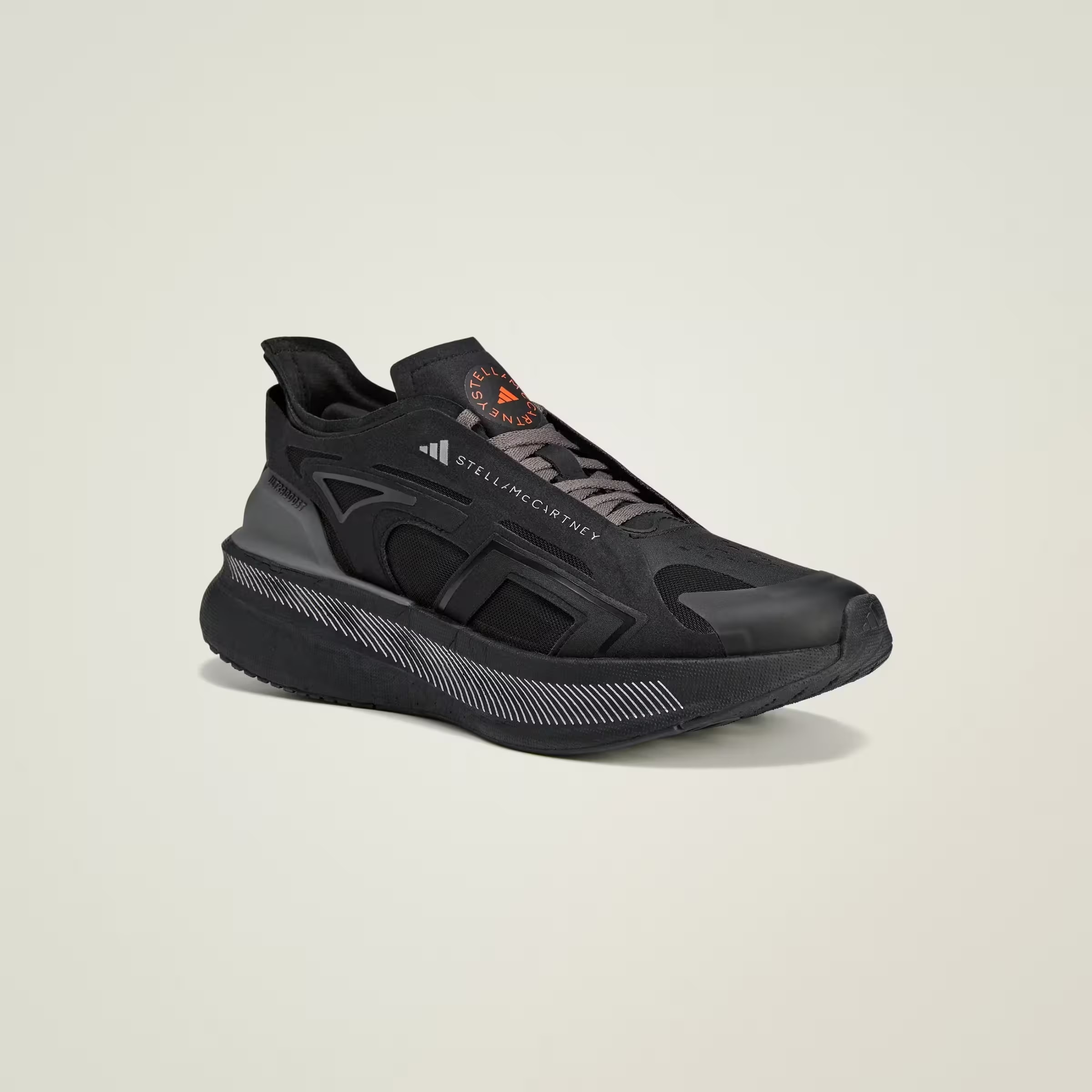 adidas Ultra Boost 5 By Stella Mccartney Core Black Crew Orange Charcoal (Women's)