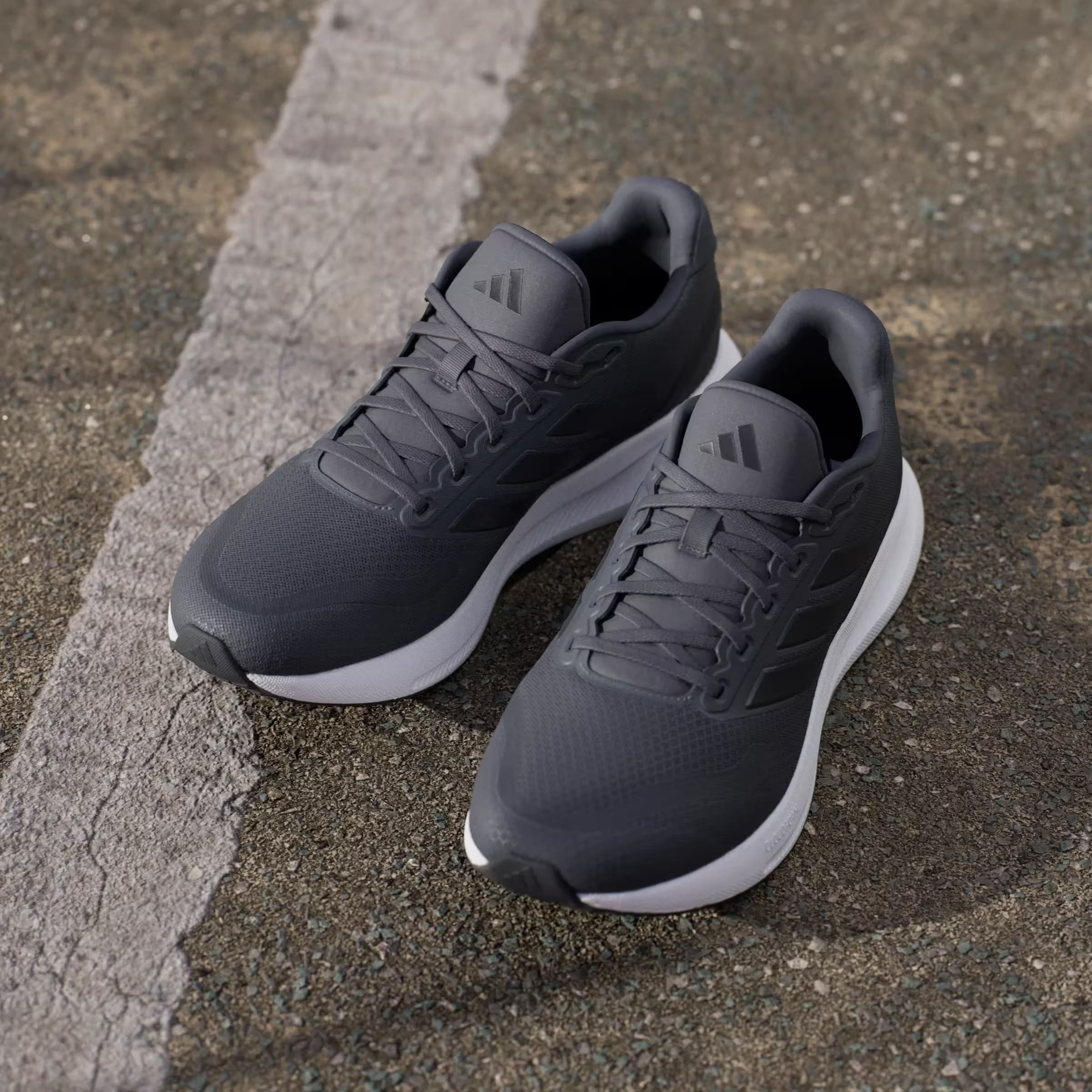 adidas Runfalcon 5 Grey Core Black Cloud White