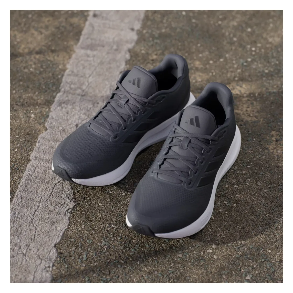 adidas Runfalcon 5 Grey Core Black Cloud White
