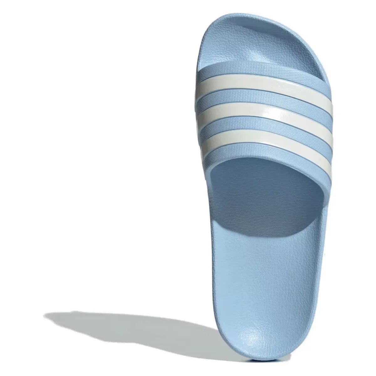 adidas Adilette Aqua Slides Glow Blue Zero Metalic (Women's)