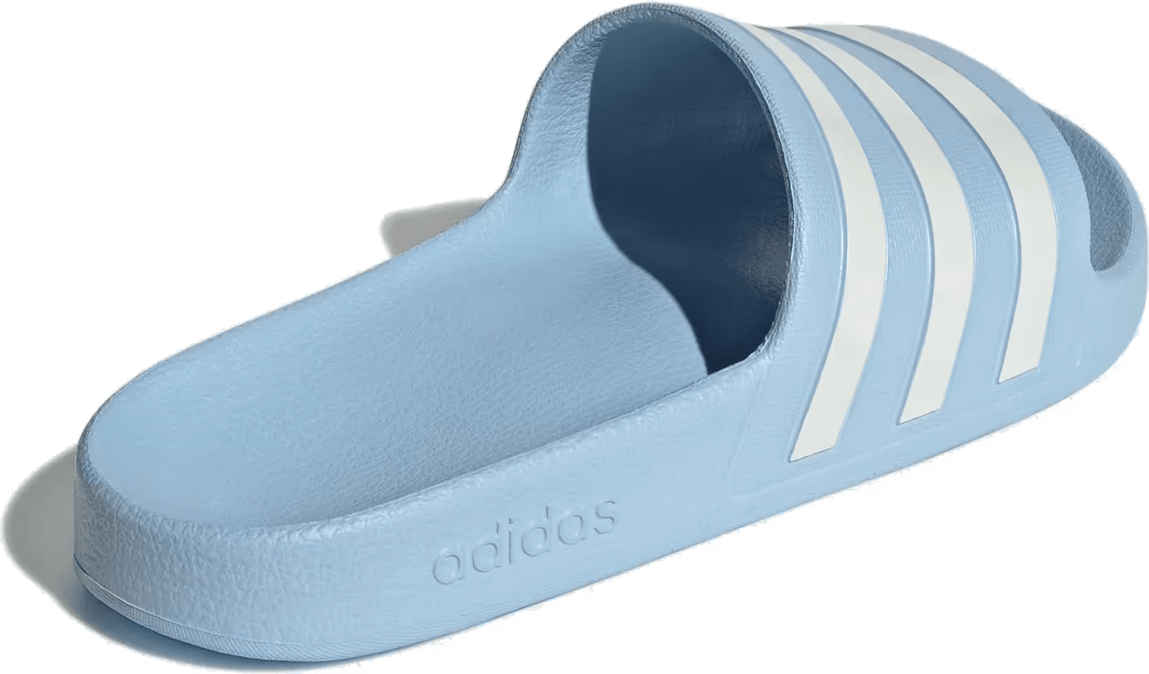 adidas Adilette Aqua Slides Glow Blue Zero Metalic (Women's)
