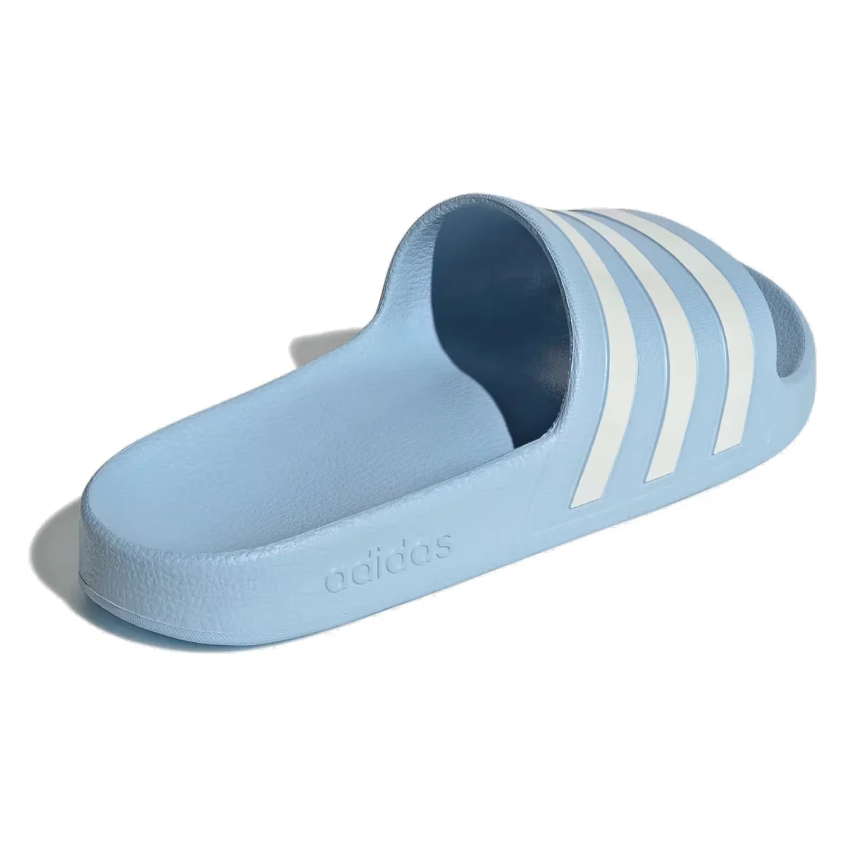 adidas Adilette Aqua Slides Glow Blue Zero Metalic (Women's)