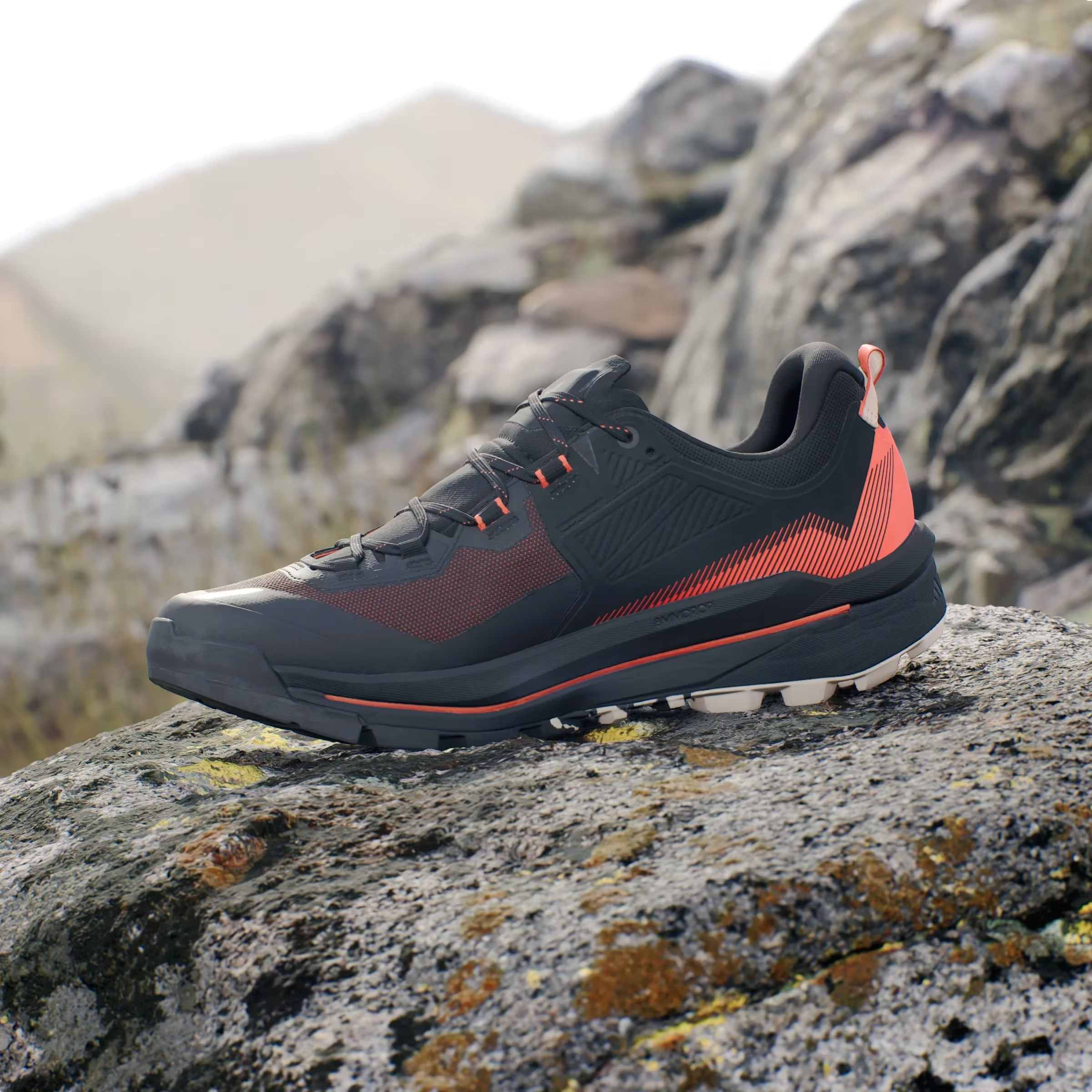 adidas Terrex Skychaser Tech Low Gore-Tex Core Black Wonder Beige Semi Impact Orange