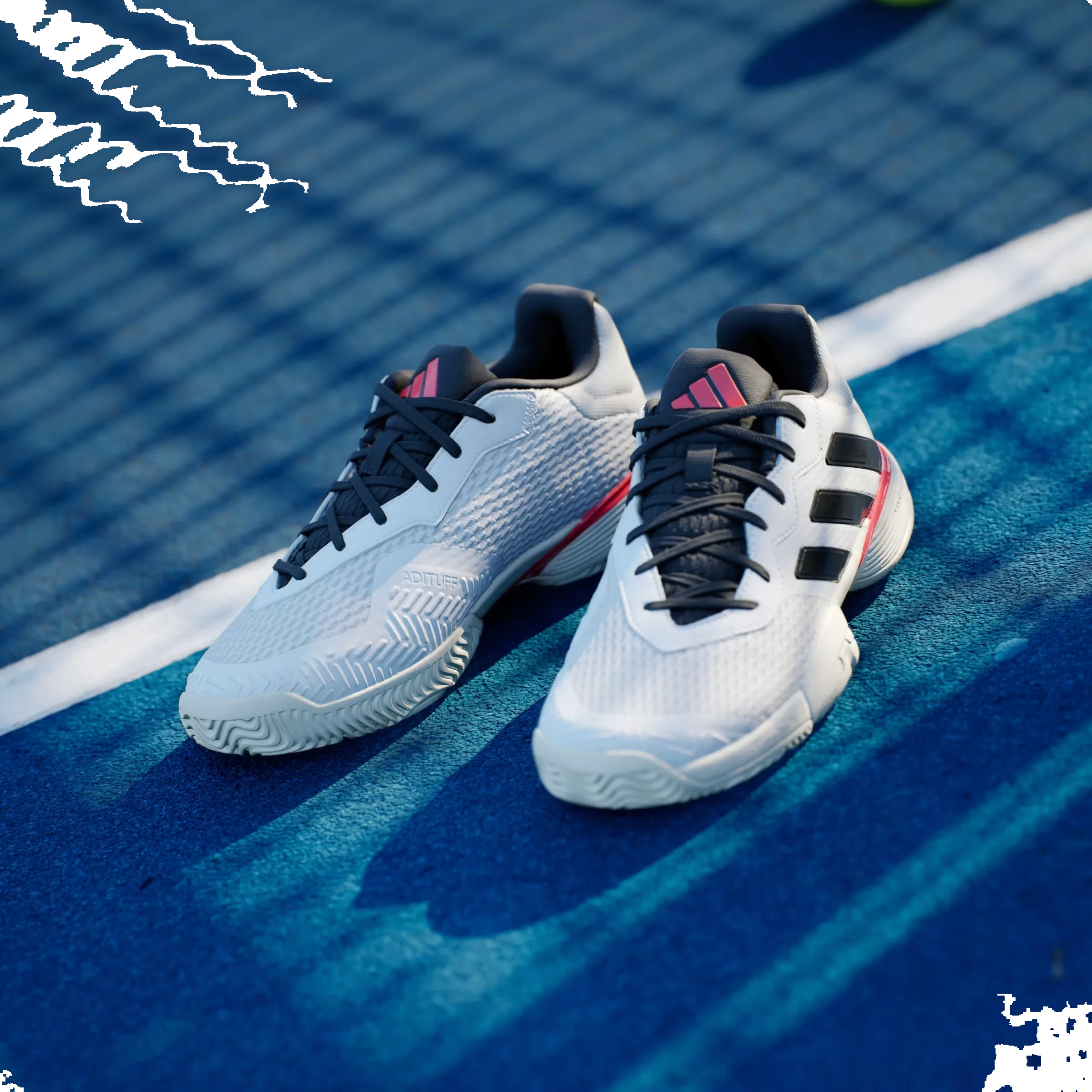 Adidas Barricade Tennis Schoenen Kids