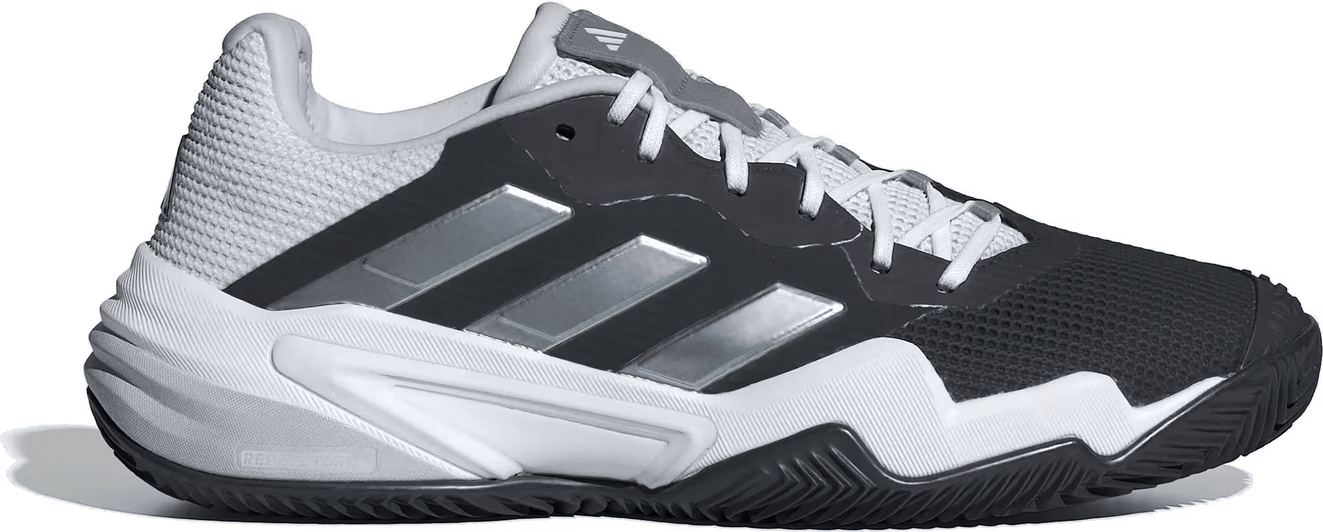 adidas Barricade 13 Clay Core Black Cloud White Grey Three