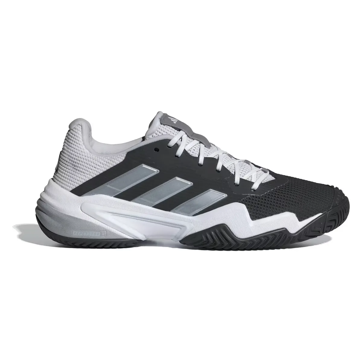 adidas Barricade 13 Core Black Cloud White Grey Three