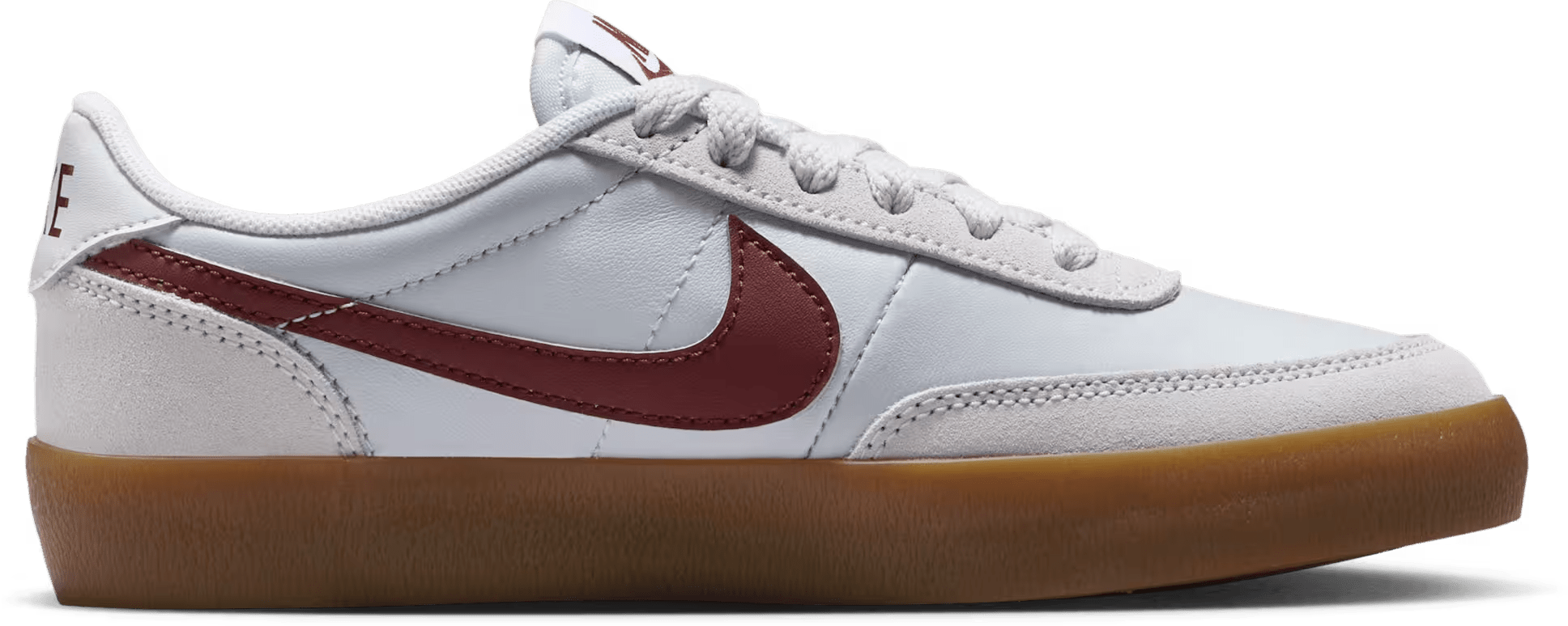 Nike Killshot 2 Pure Platinum Gum Medium Brown White Dark Team Red (GS)
