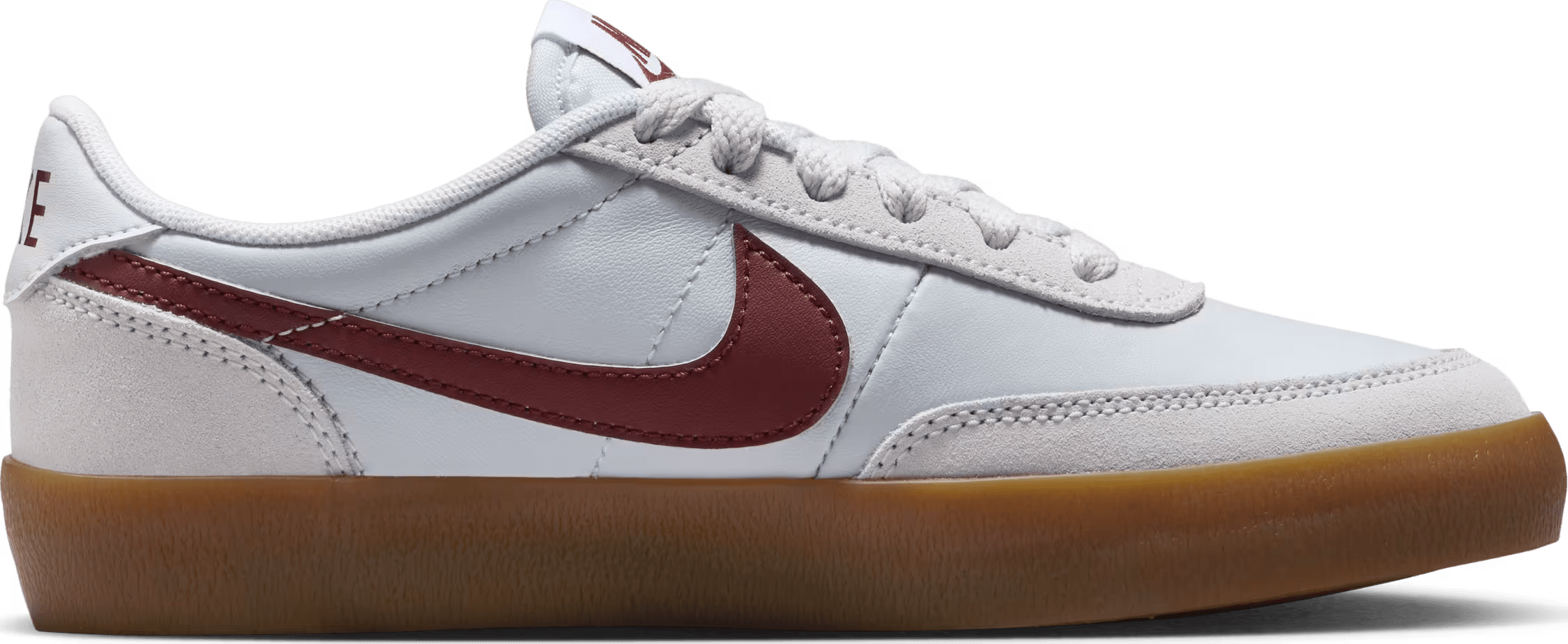 Nike Killshot 2 Pure Platinum Gum Medium Brown White Dark Team Red (GS)
