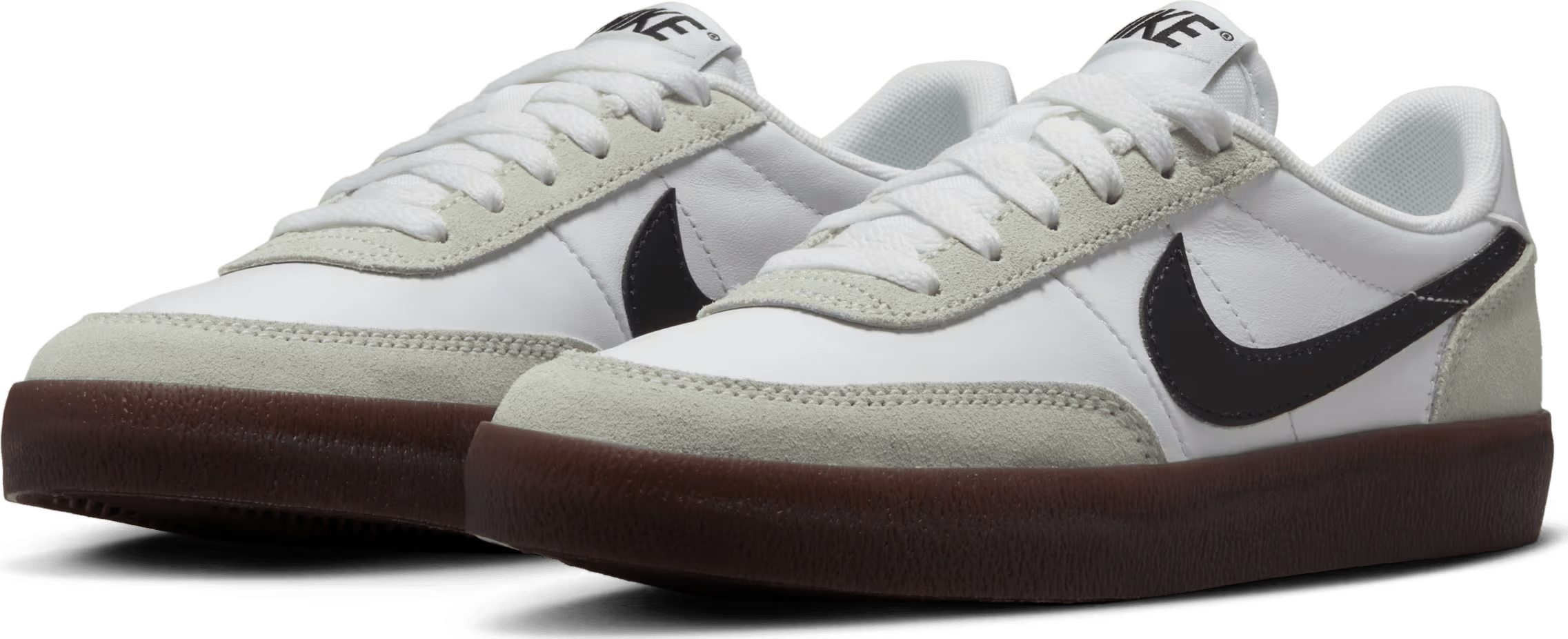 Nike Killshot 2 White Light Silver Gum Dark Brown Black (GS)