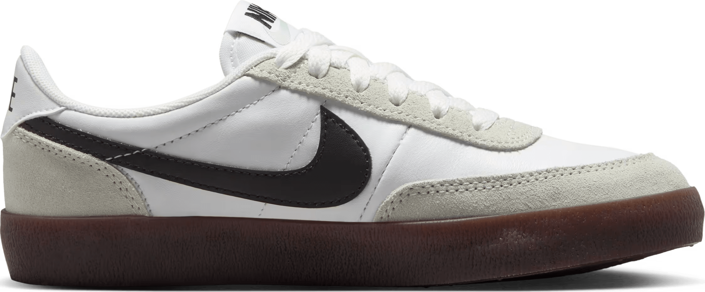 Nike Killshot 2 White Light Silver Gum Dark Brown Black (GS)