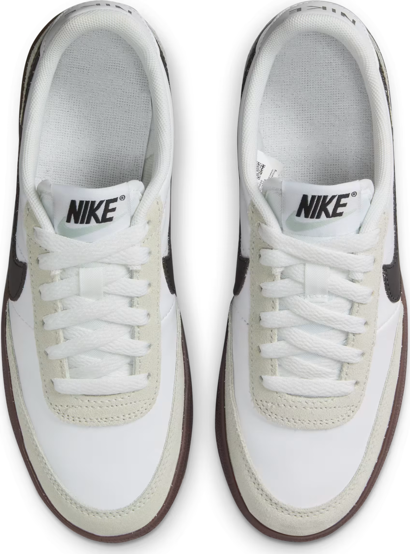 Nike Killshot 2 White Light Silver Gum Dark Brown Black (GS)