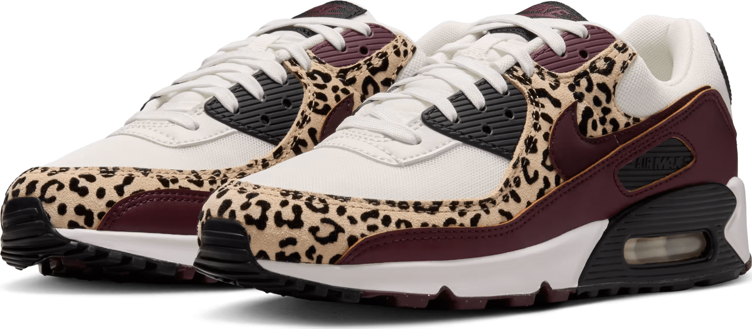 Nike Air Max 90 "Deep Burgundy Leopard"