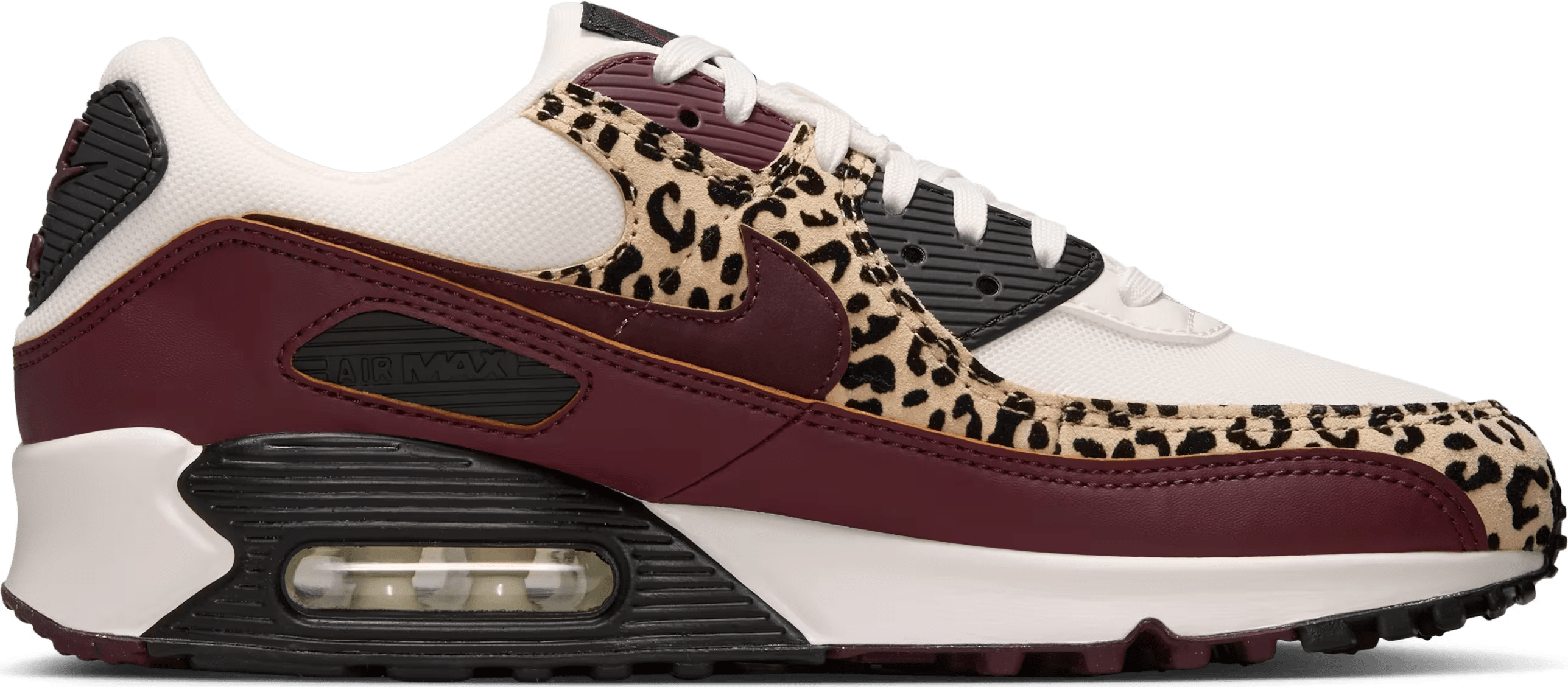 Nike Air Max 90 "Deep Burgundy Leopard"