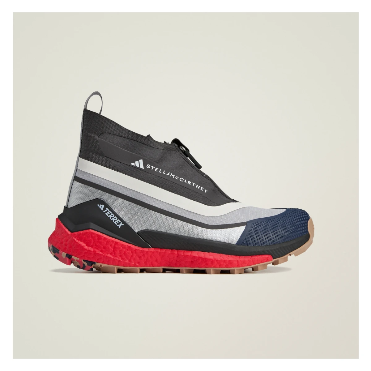 adidas Terrex Free Hiker Gore-Tex By Stella Mccartney Silver Metallic Cloud White Active Red