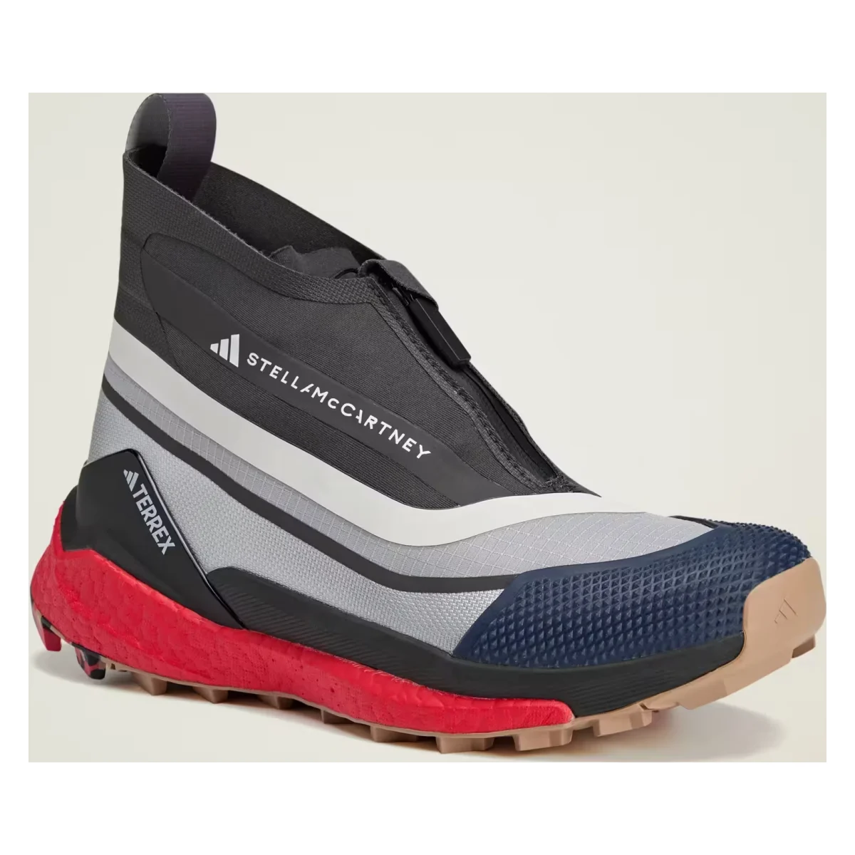adidas Terrex Free Hiker Gore-Tex By Stella Mccartney Silver Metallic Cloud White Active Red