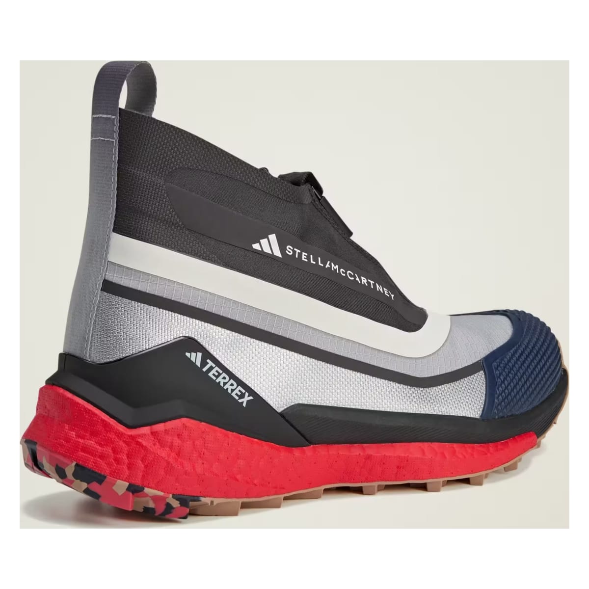 adidas Terrex Free Hiker Gore-Tex By Stella Mccartney Silver Metallic Cloud White Active Red