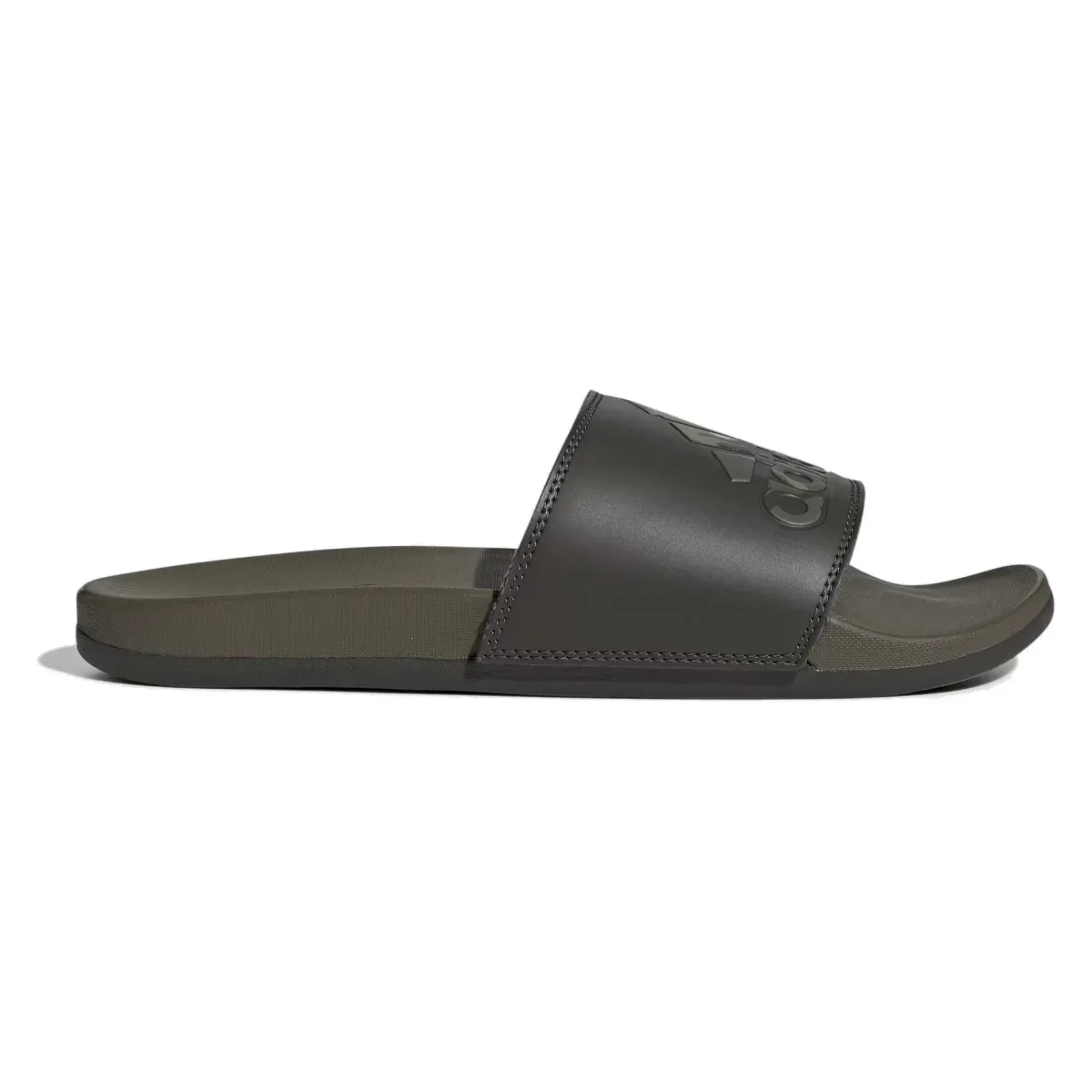adidas Adilette Comfort Slides Shadow Olive Olive Strata