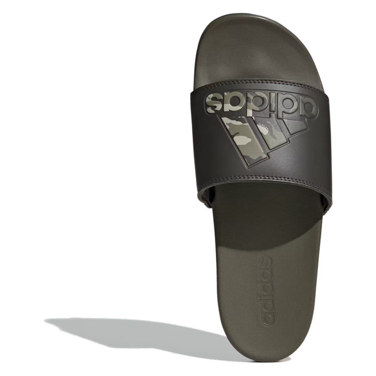 adidas Adilette Comfort Slides Shadow Olive Olive Strata