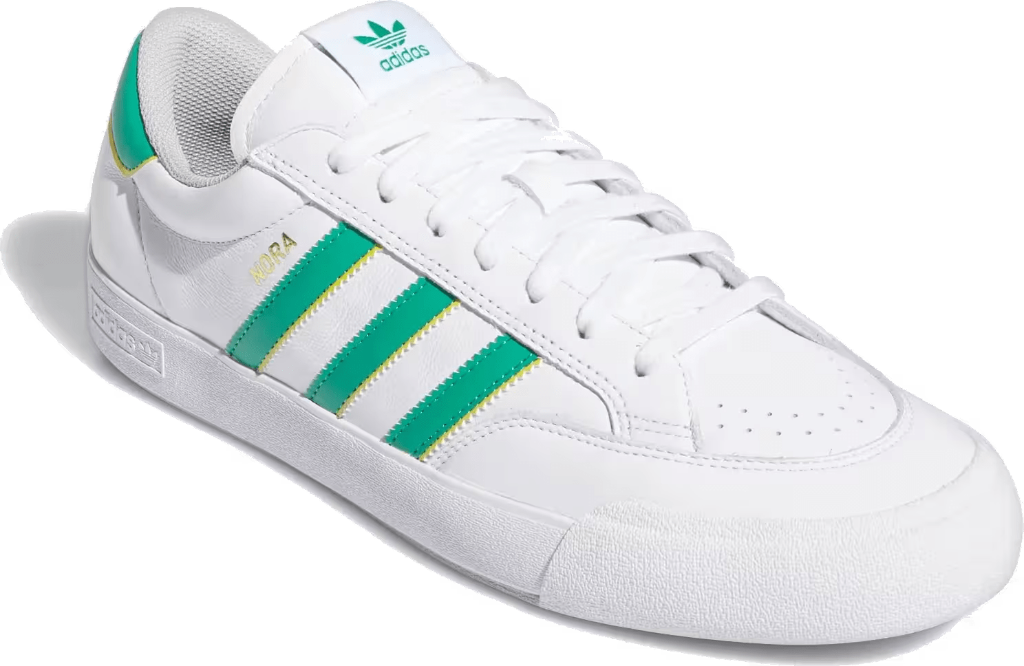 adidas Nora Cloud White Court Green Yellow