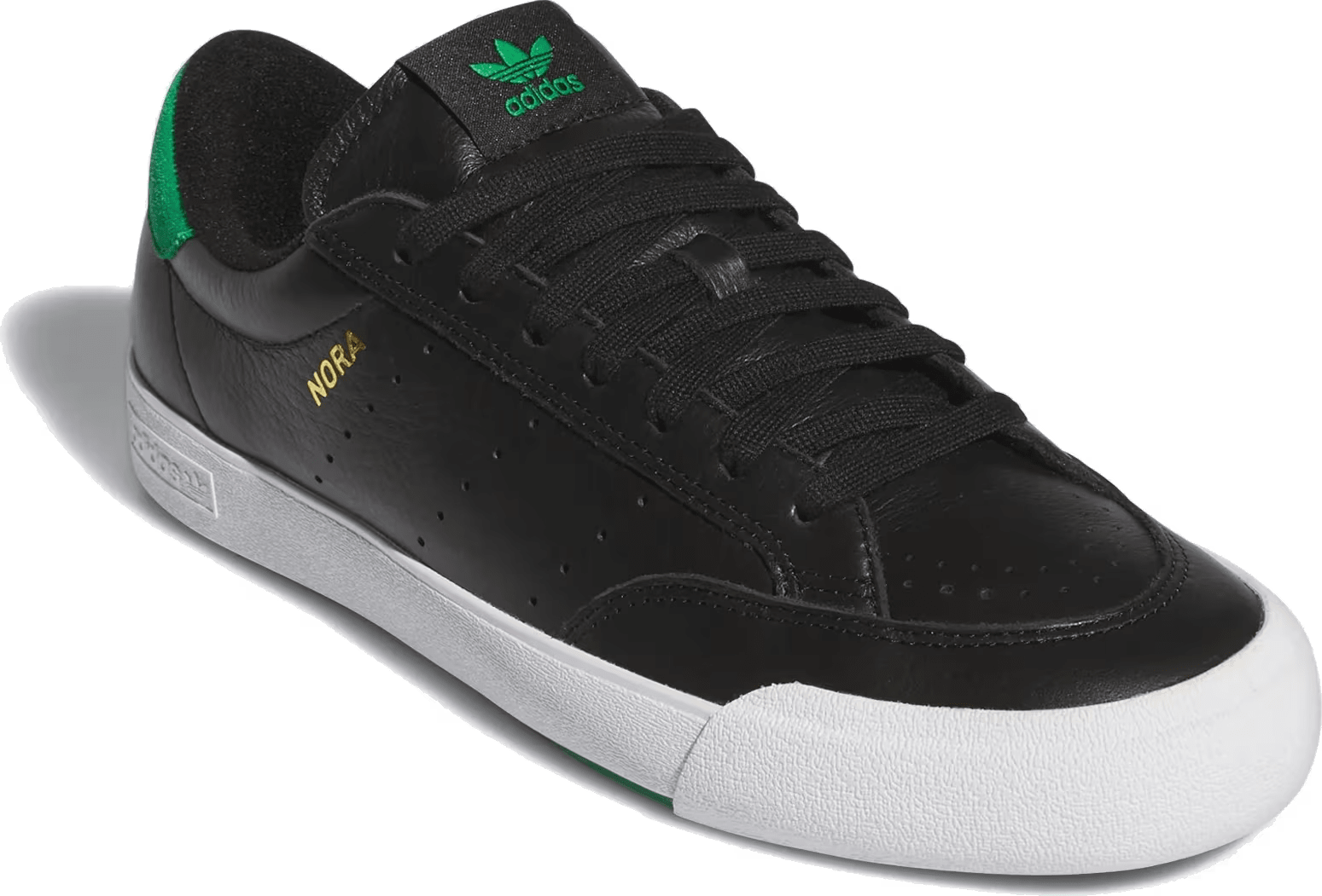 adidas Nora Signature Core Black Green Cloud White
