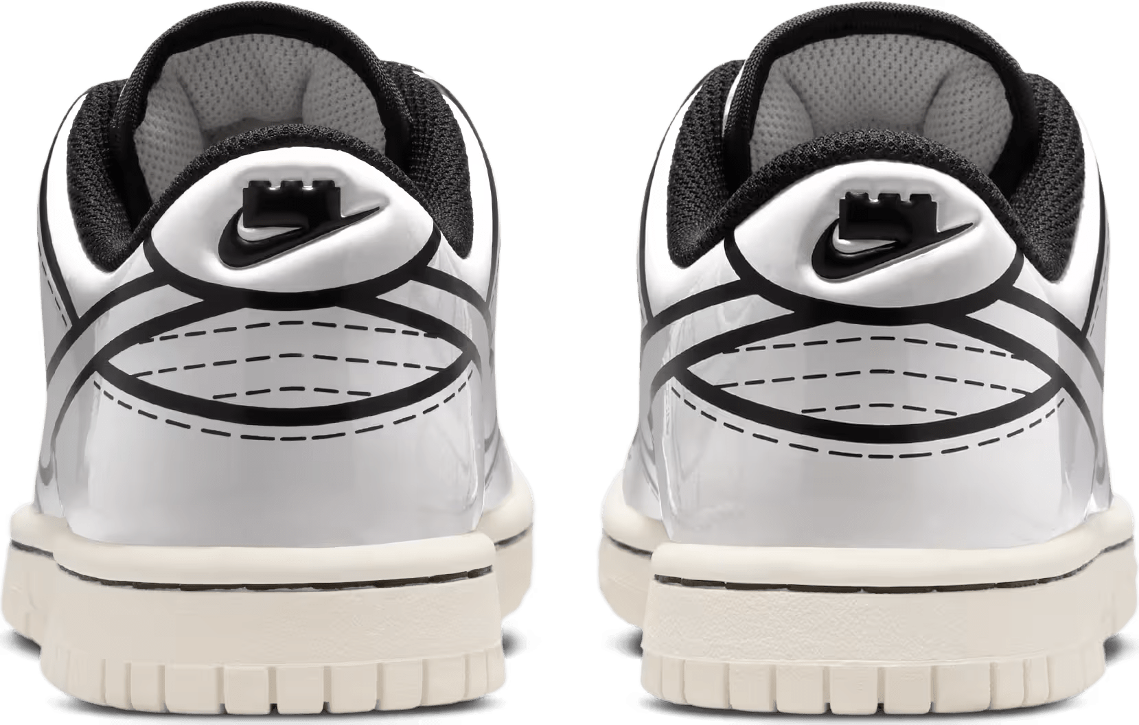 LEGO x Nike Dunk Low GS "Sail Black"