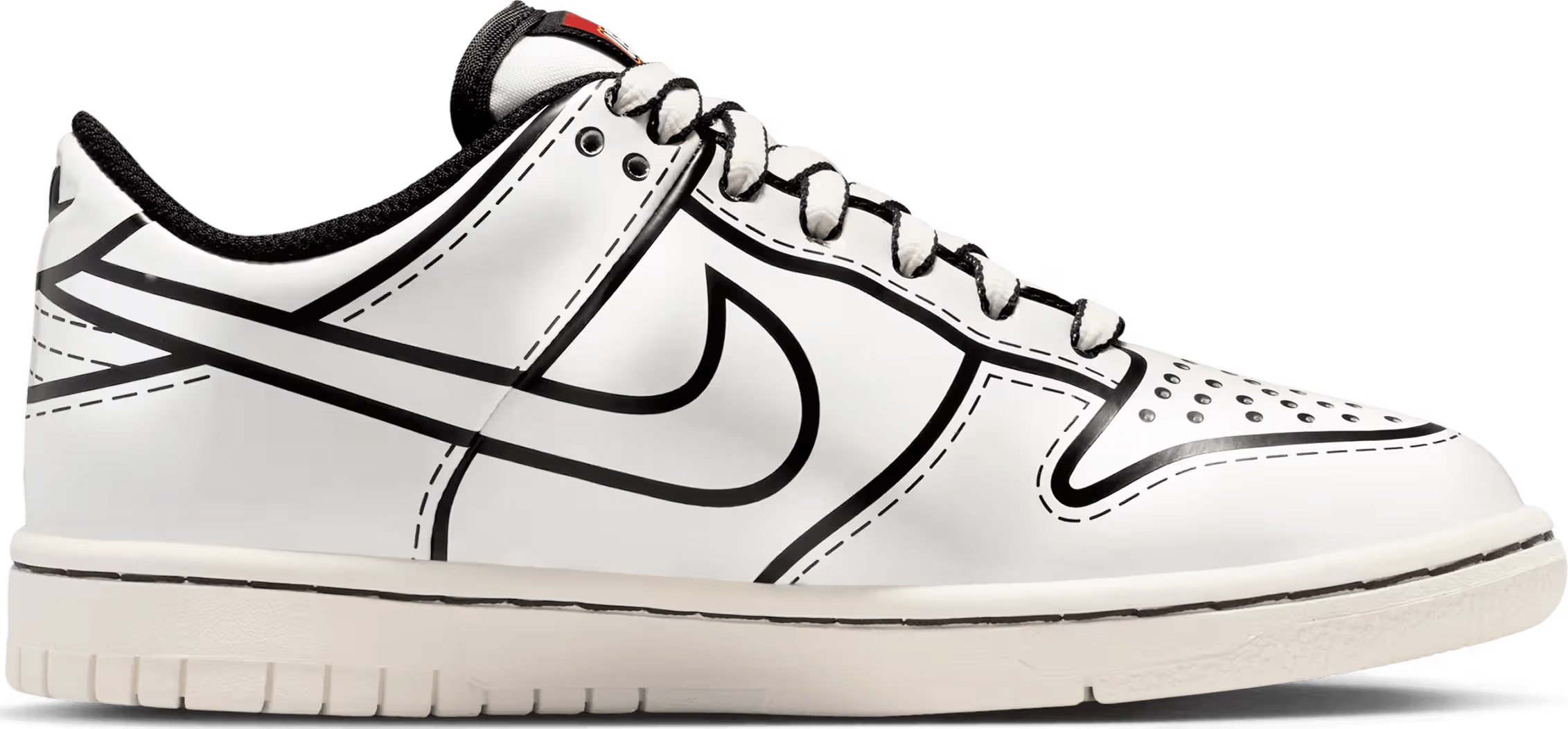 LEGO x Nike Dunk Low GS "Sail Black"